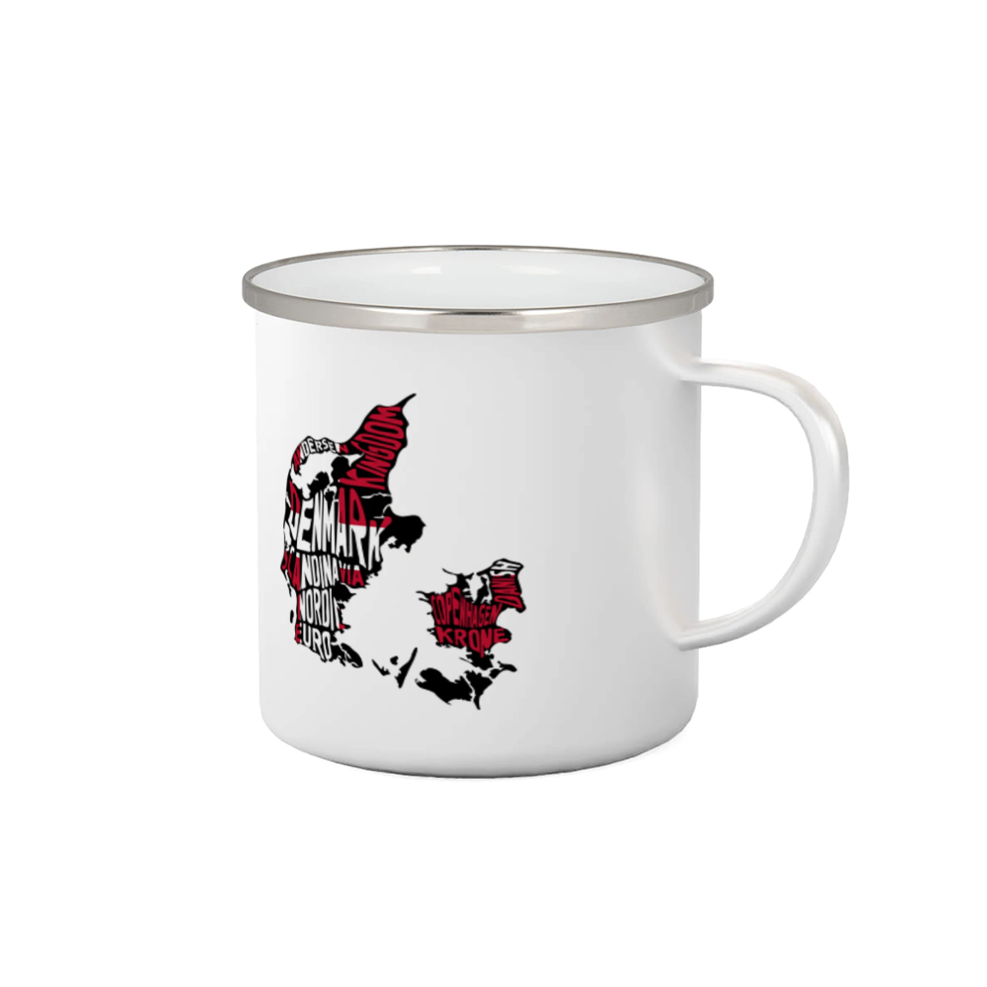 Mapy - názvy miest - Dánsko