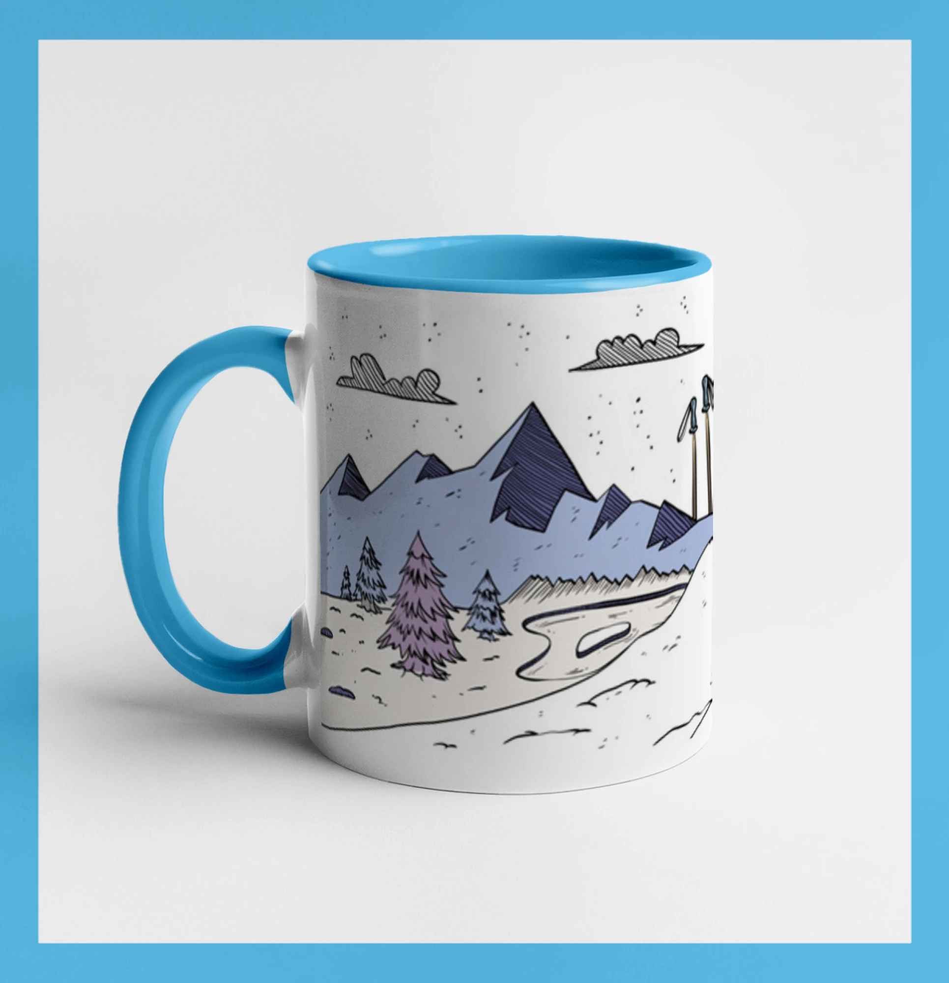 Panoráma lyžovania