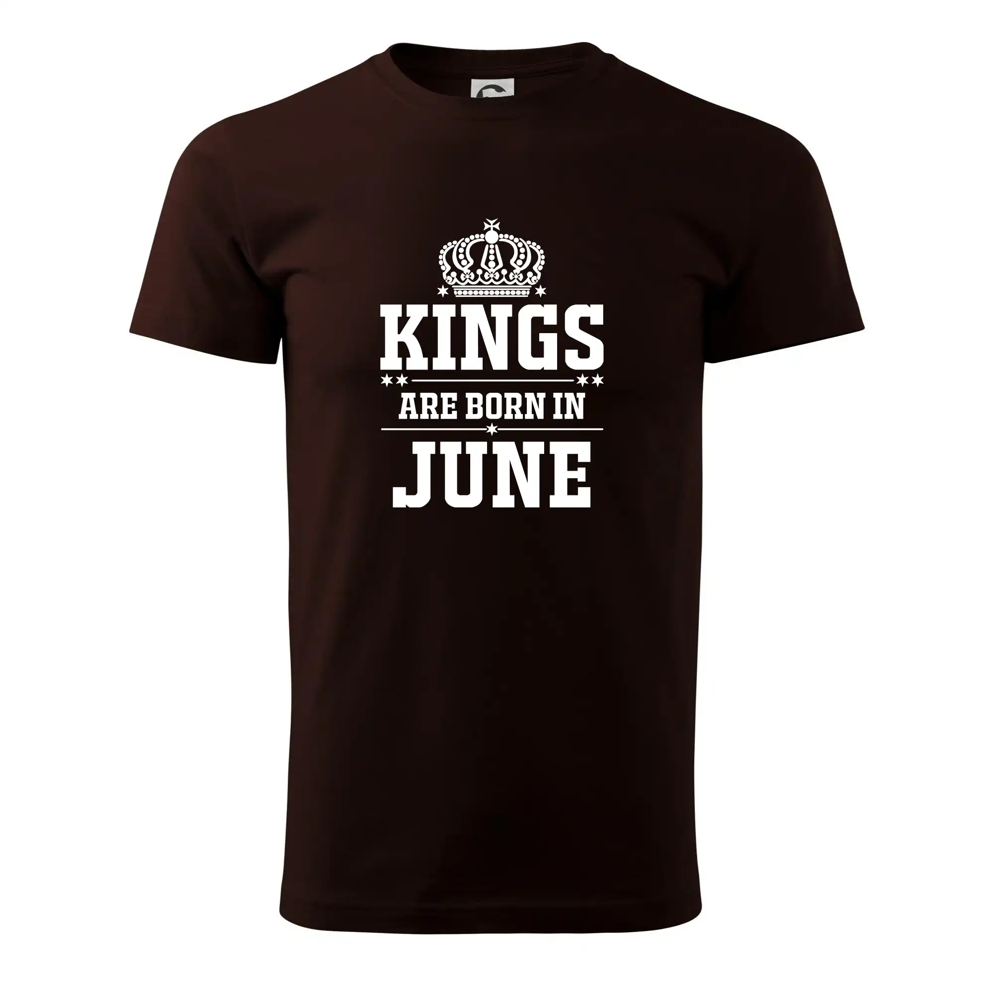 Tričká pre narodených v júni - Kings are born in June - Klasické pánske tričko vyššej gramáže