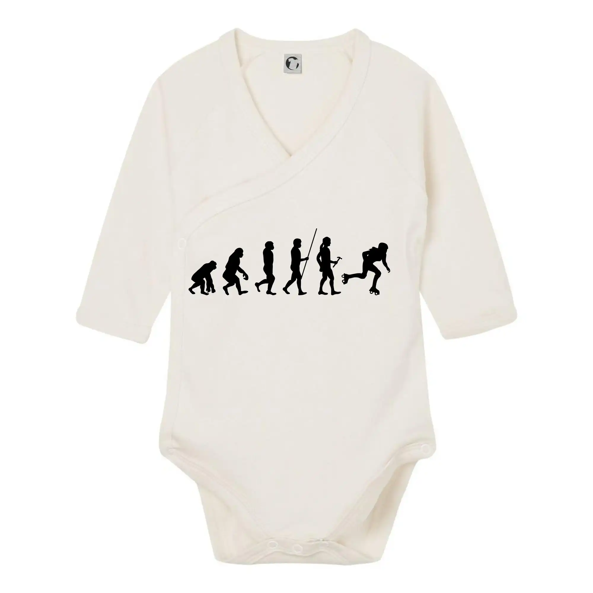 Ostatné športy - Evolúcia inline žena - Body zavinovacie s dlhým rukávom