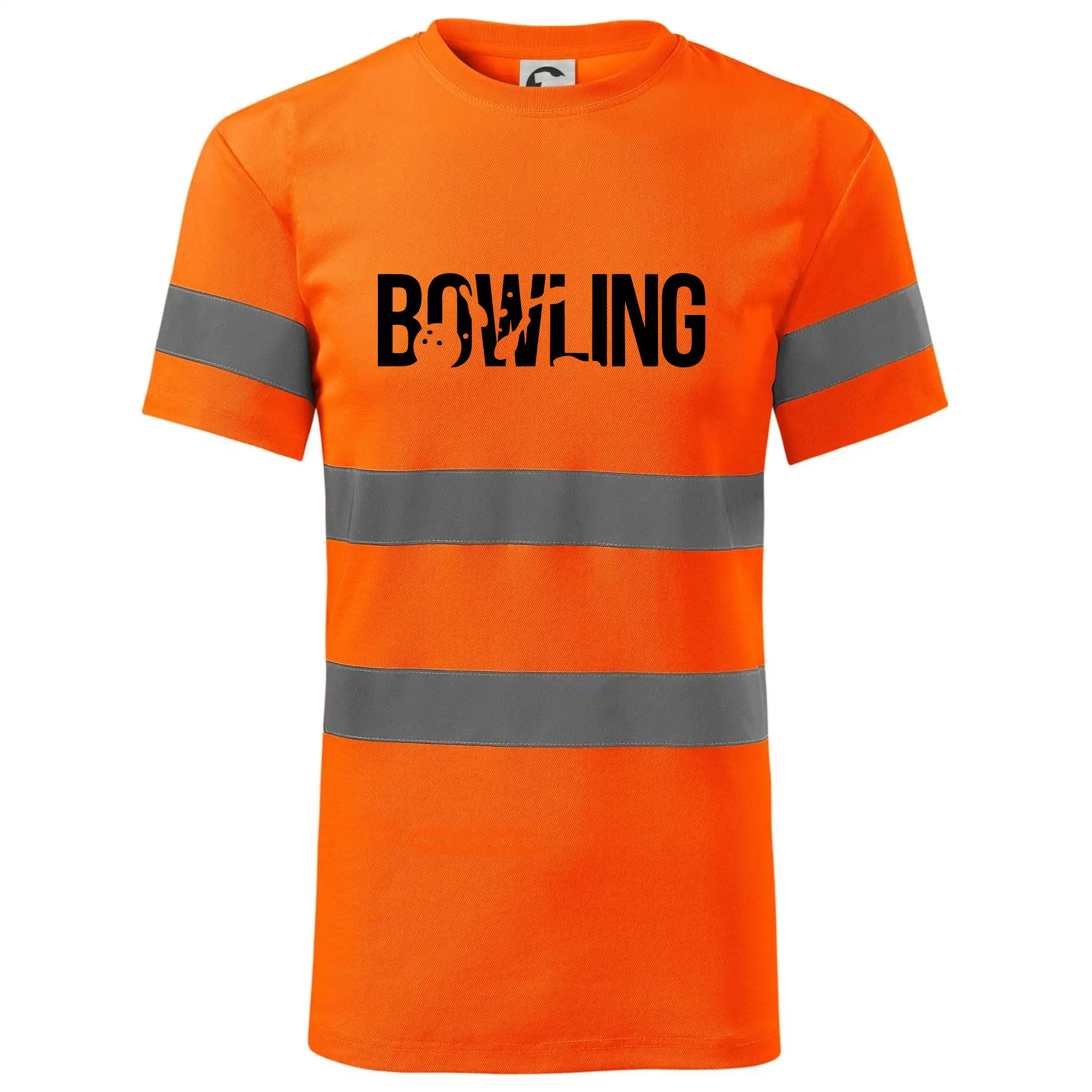 Bowling nápis kuželky