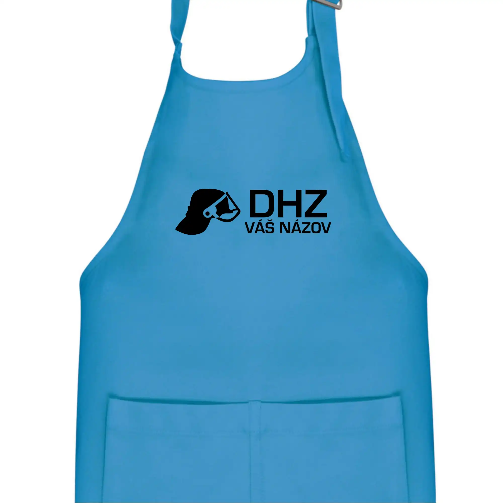 Originálne tričká pre hasičov - DHZ Helma - vlastný nápis - Detská zástera na varenie