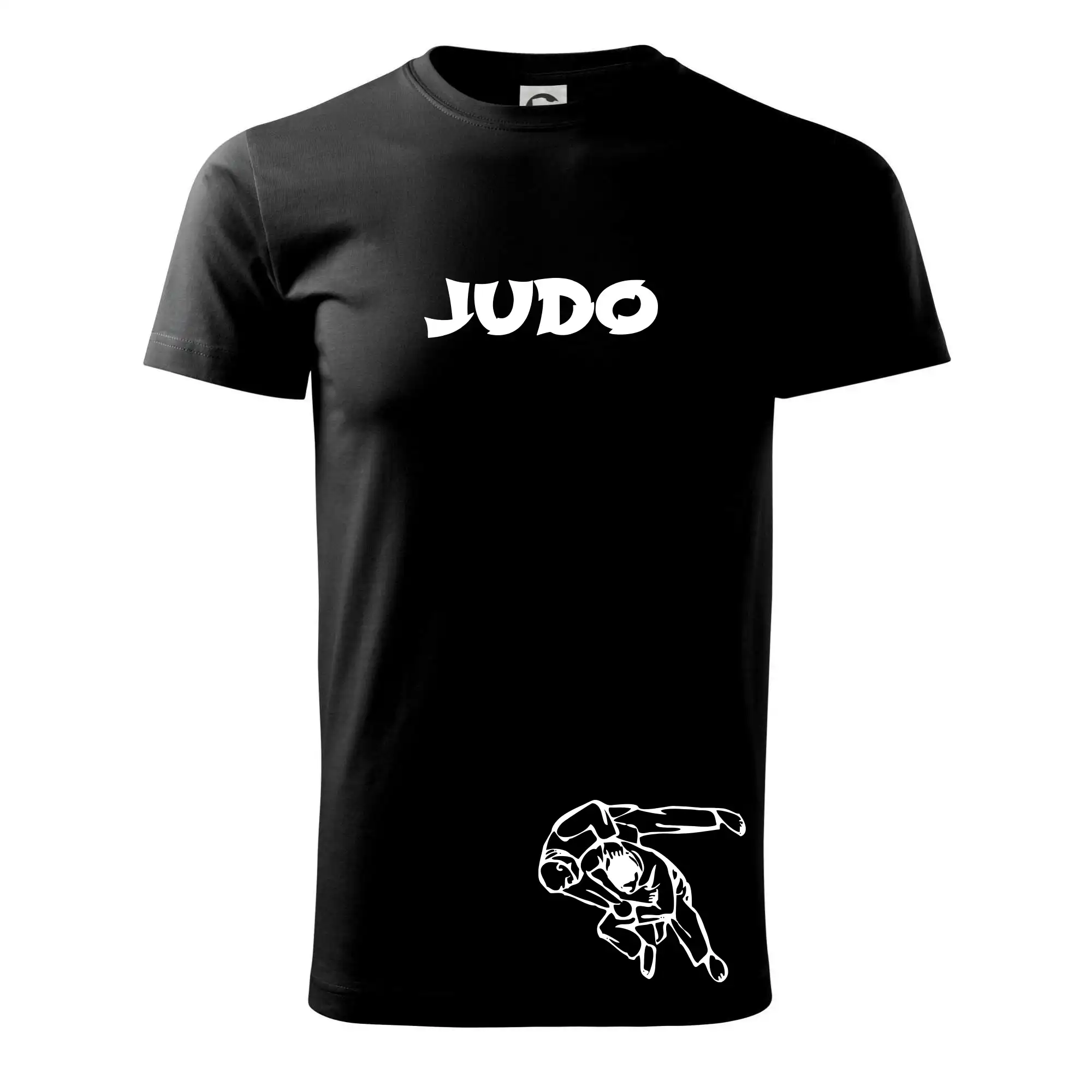 Judo nápis + postavy