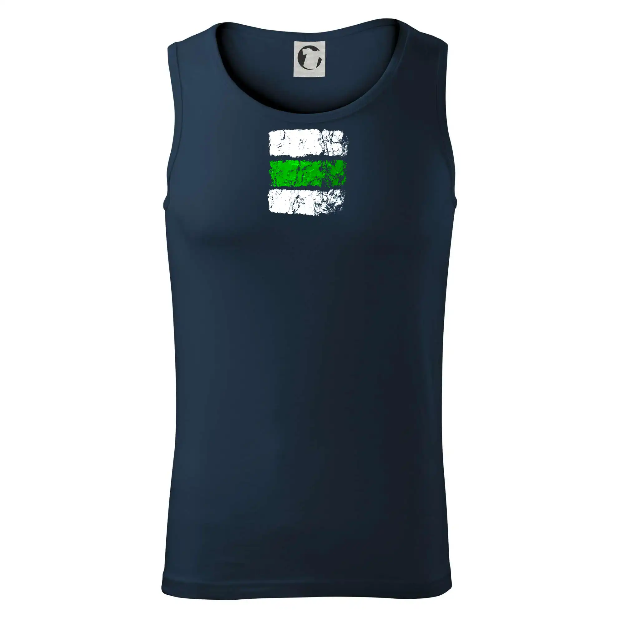 Trička pre cestovateľov - Turistická značka - zelená - Tielko pánske Core