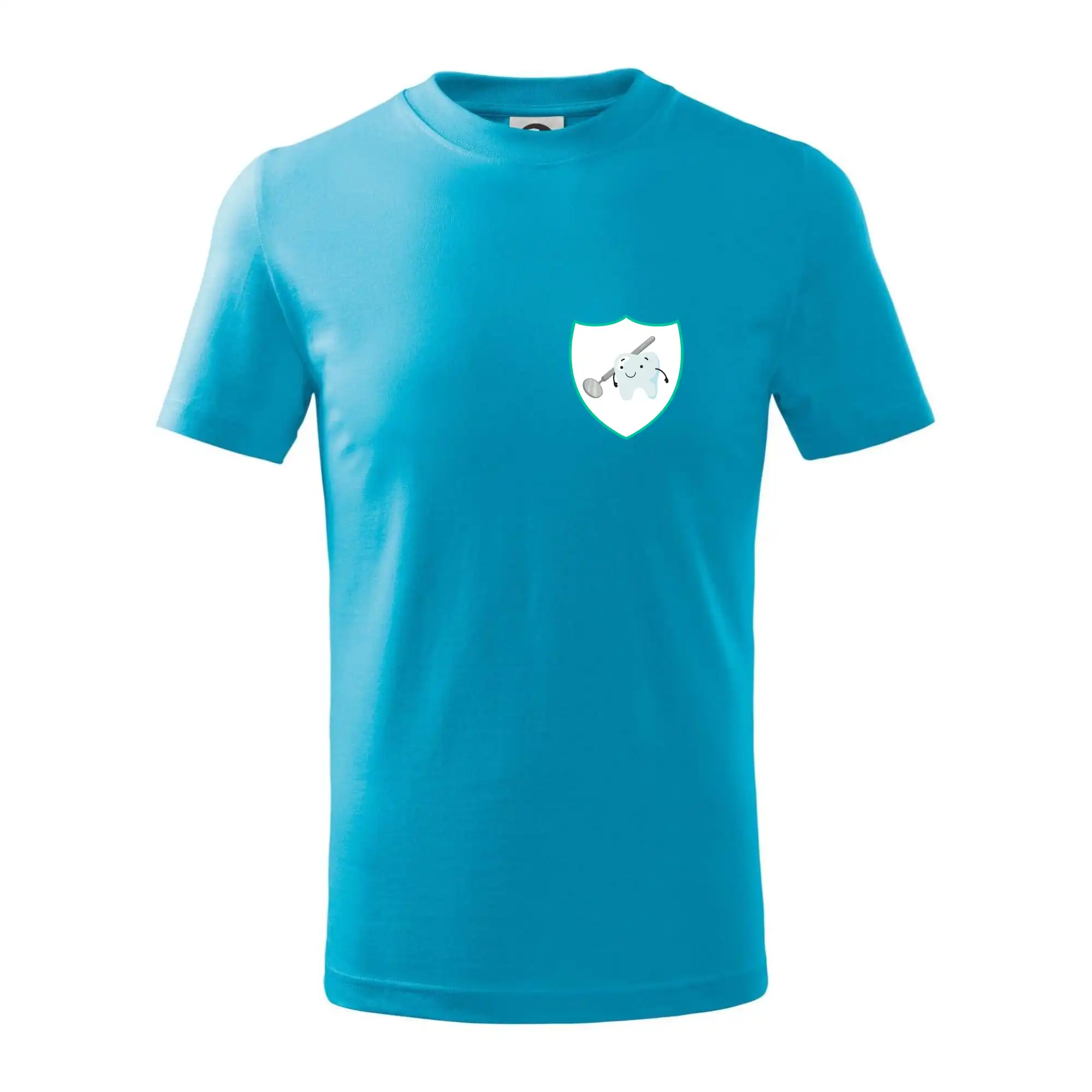 Zoubek na prsu - zrcátko