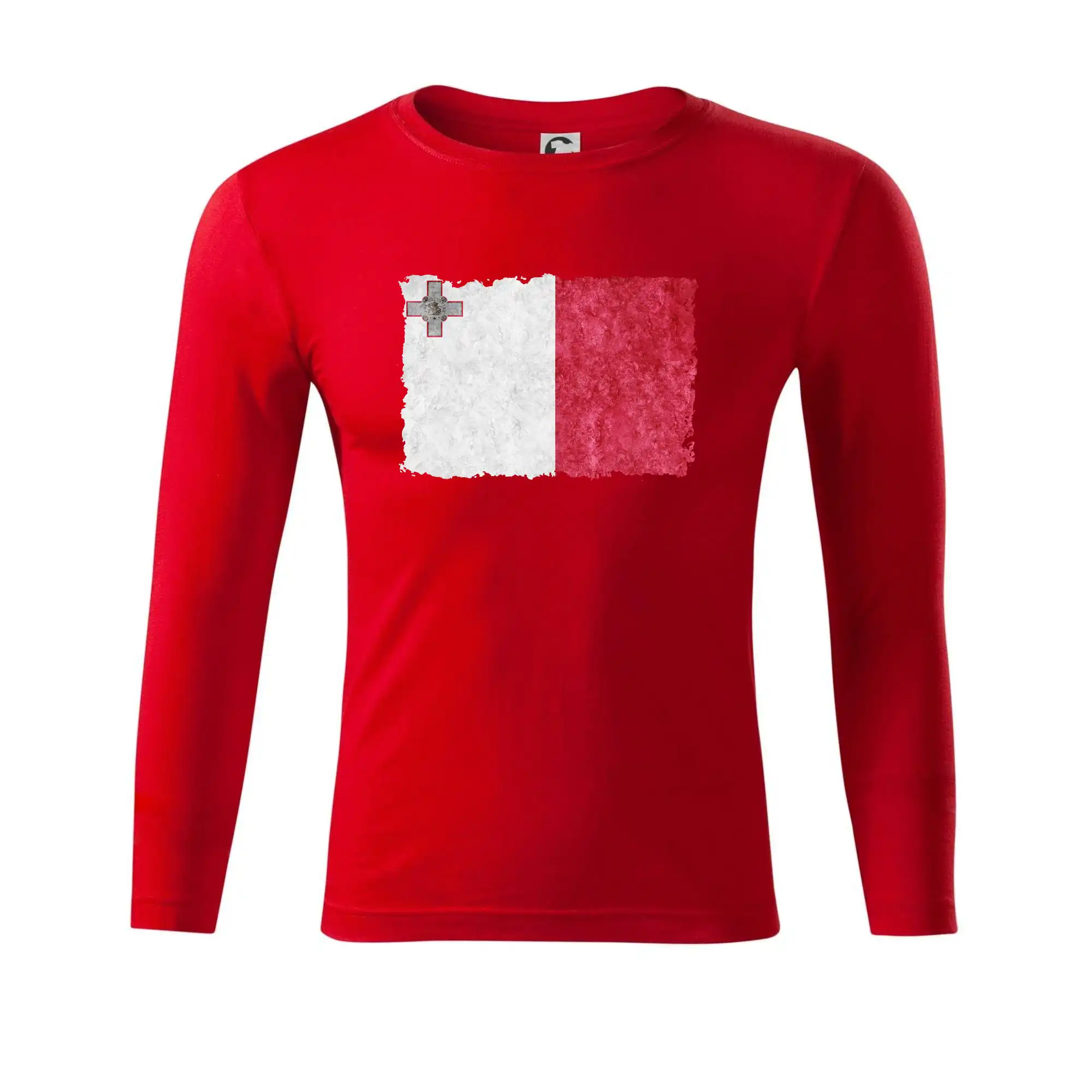 Vlajka Malta okousaná