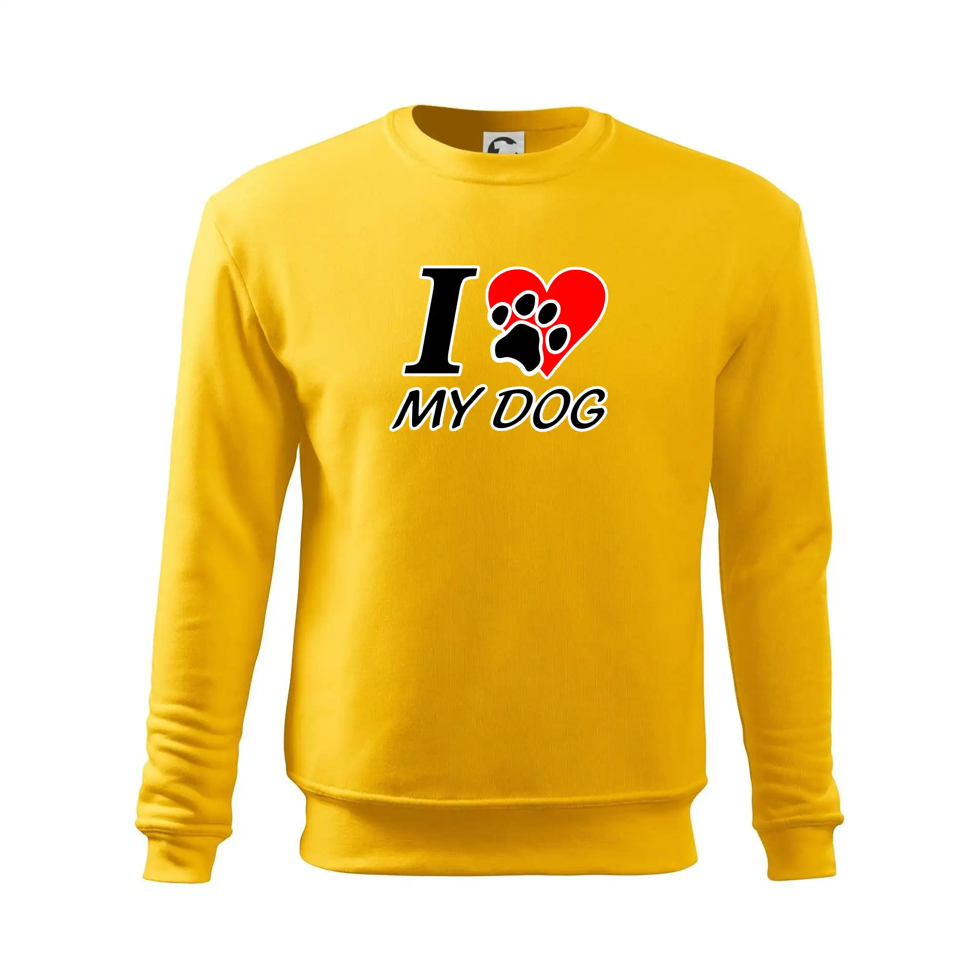 I love my dog - nápis