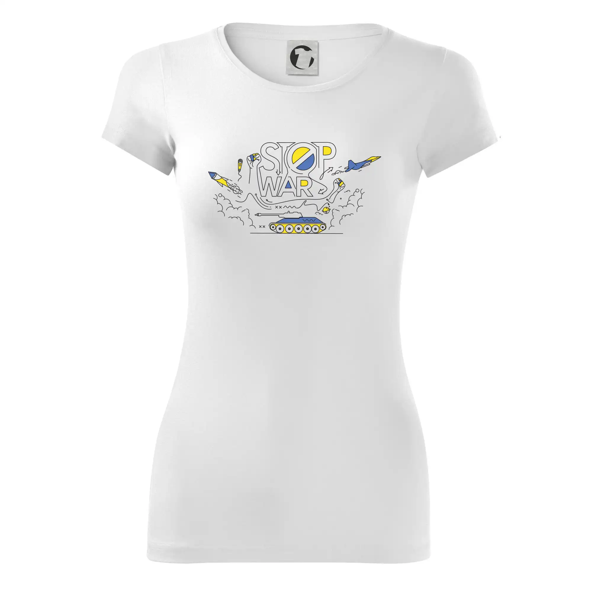 Stop war - Ukrajinské barvy