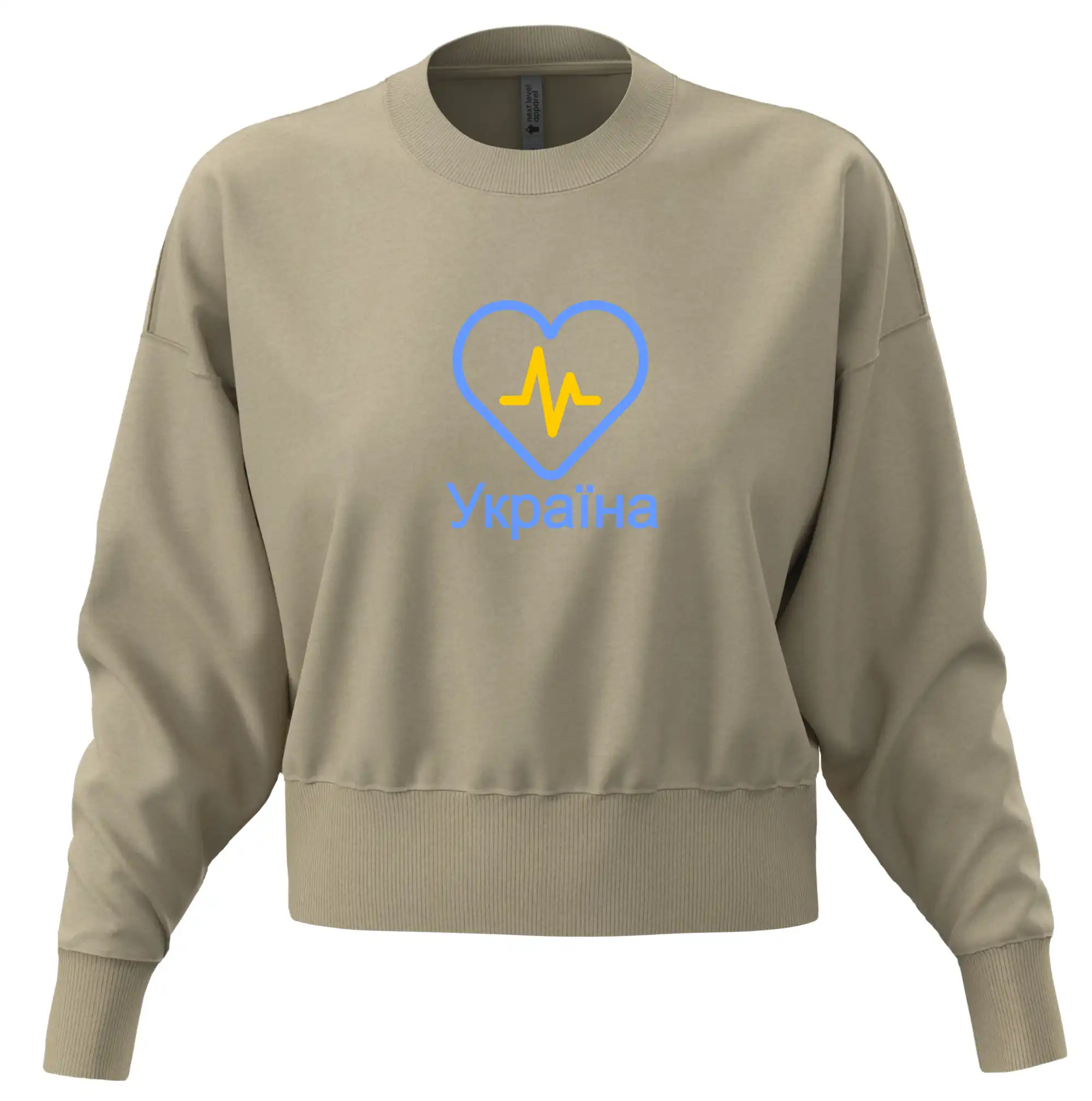 Moje srdce bije pro Ukrajinu - velké