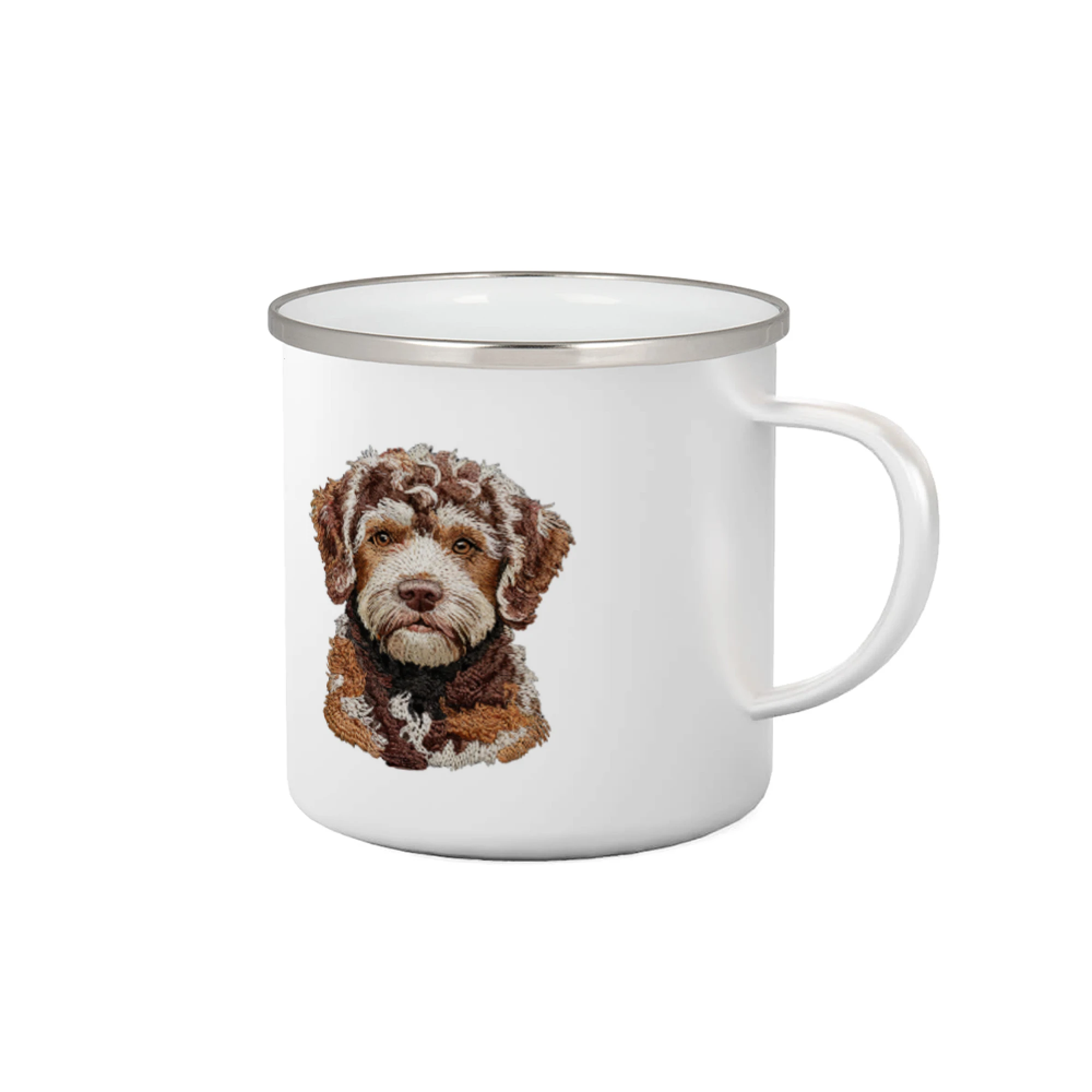 Ostatné psie plemená - Lagotto romagnolo vyšívaná hlava - Plecháčik