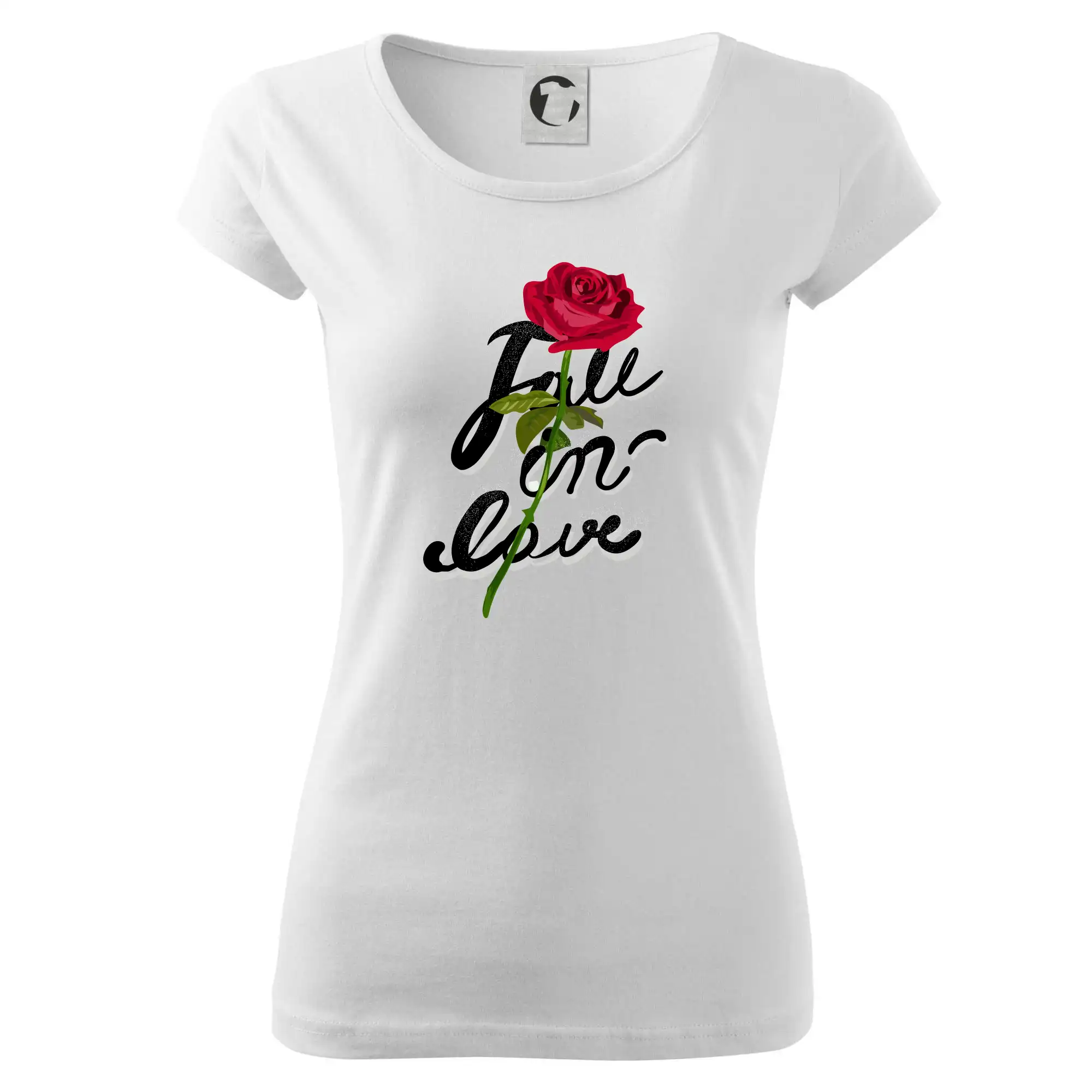 Tričká pre zamilovaných - Fall in Love - Dámske tričko Pure