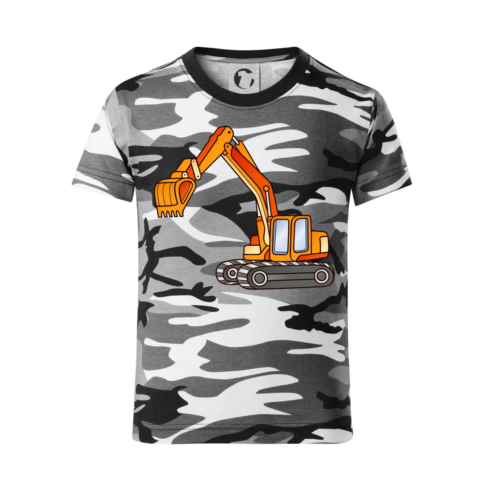 Bagr bez nápisu oranžový