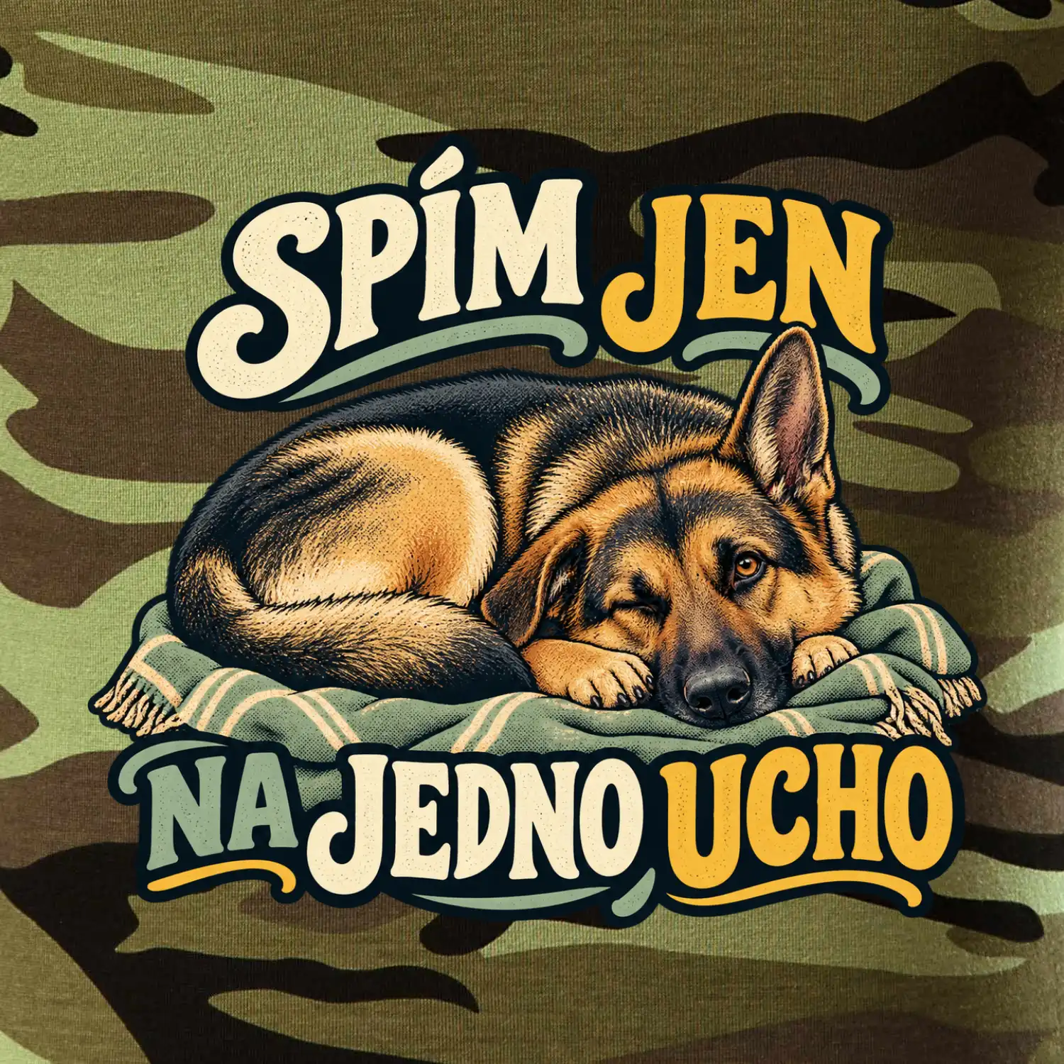 Spím jen na jedno ucho - vlčák