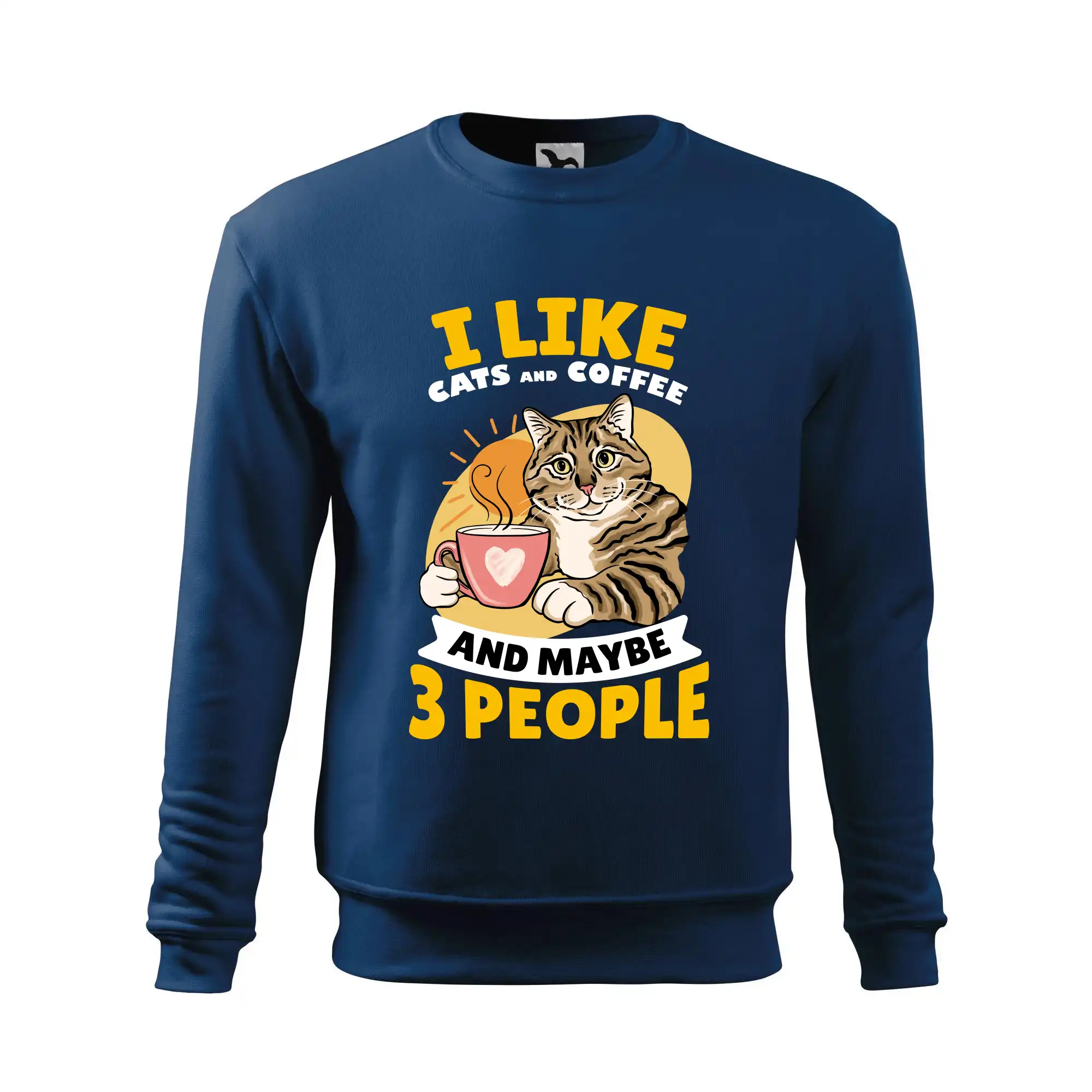 I like cats and coffee and maybe 3 people