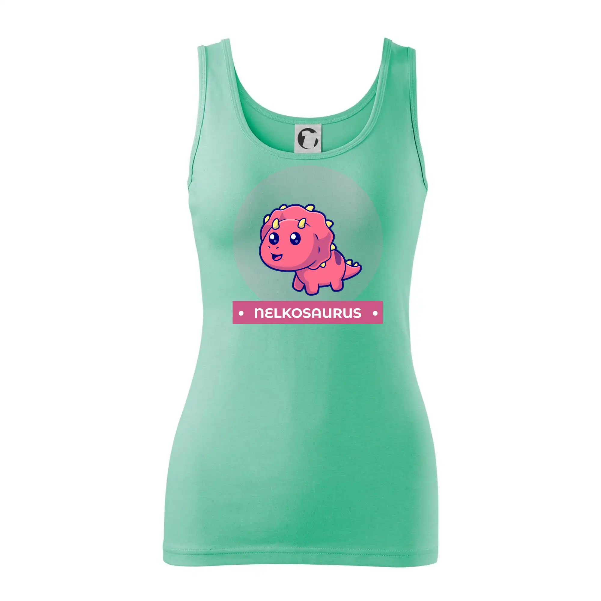 Dinosaurie mená - růžový dinosaurus SK