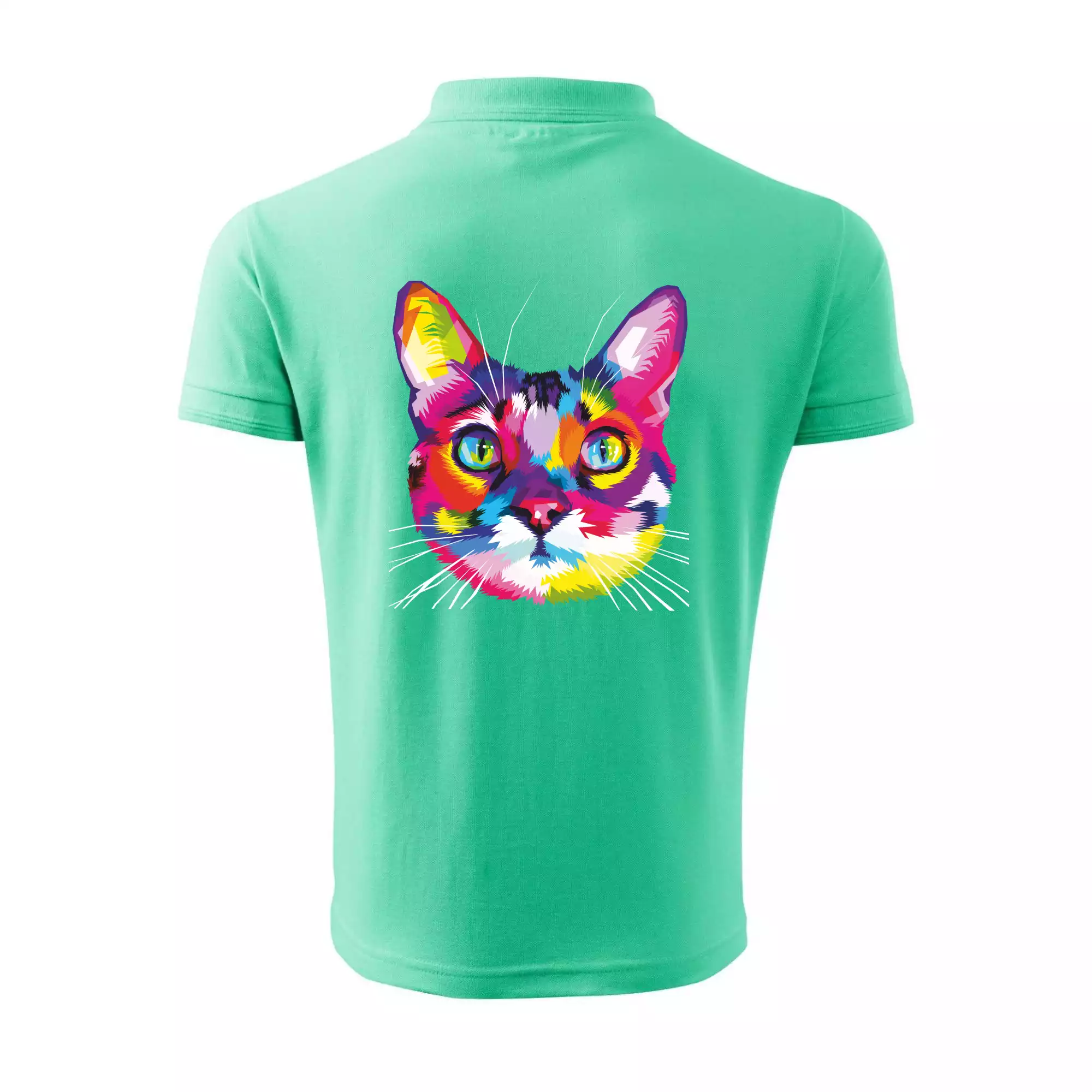 Kočka duhová hlava