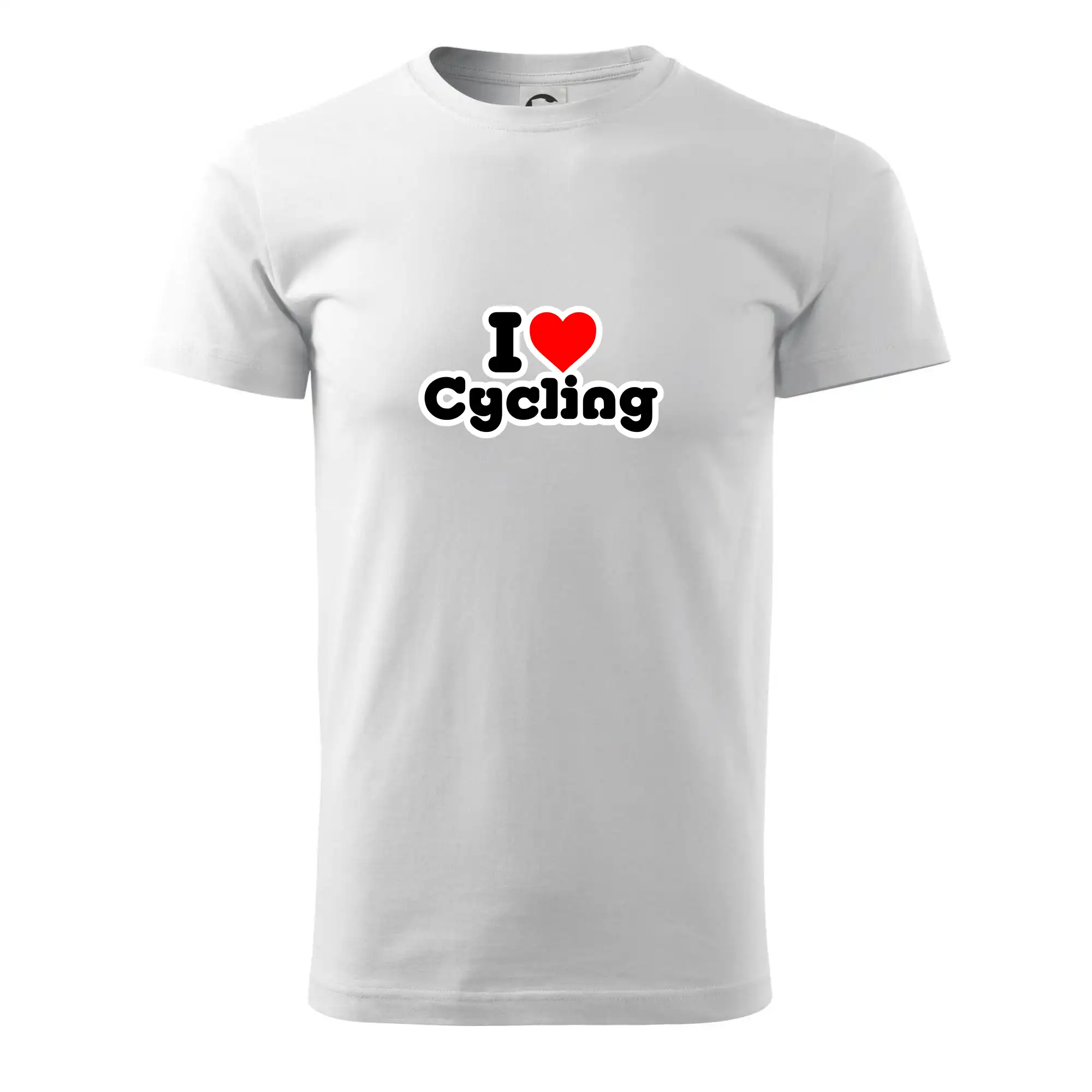 Tričko ako darček pre cyklistu - I love cycling - Pánske tričko nižšej gramáže