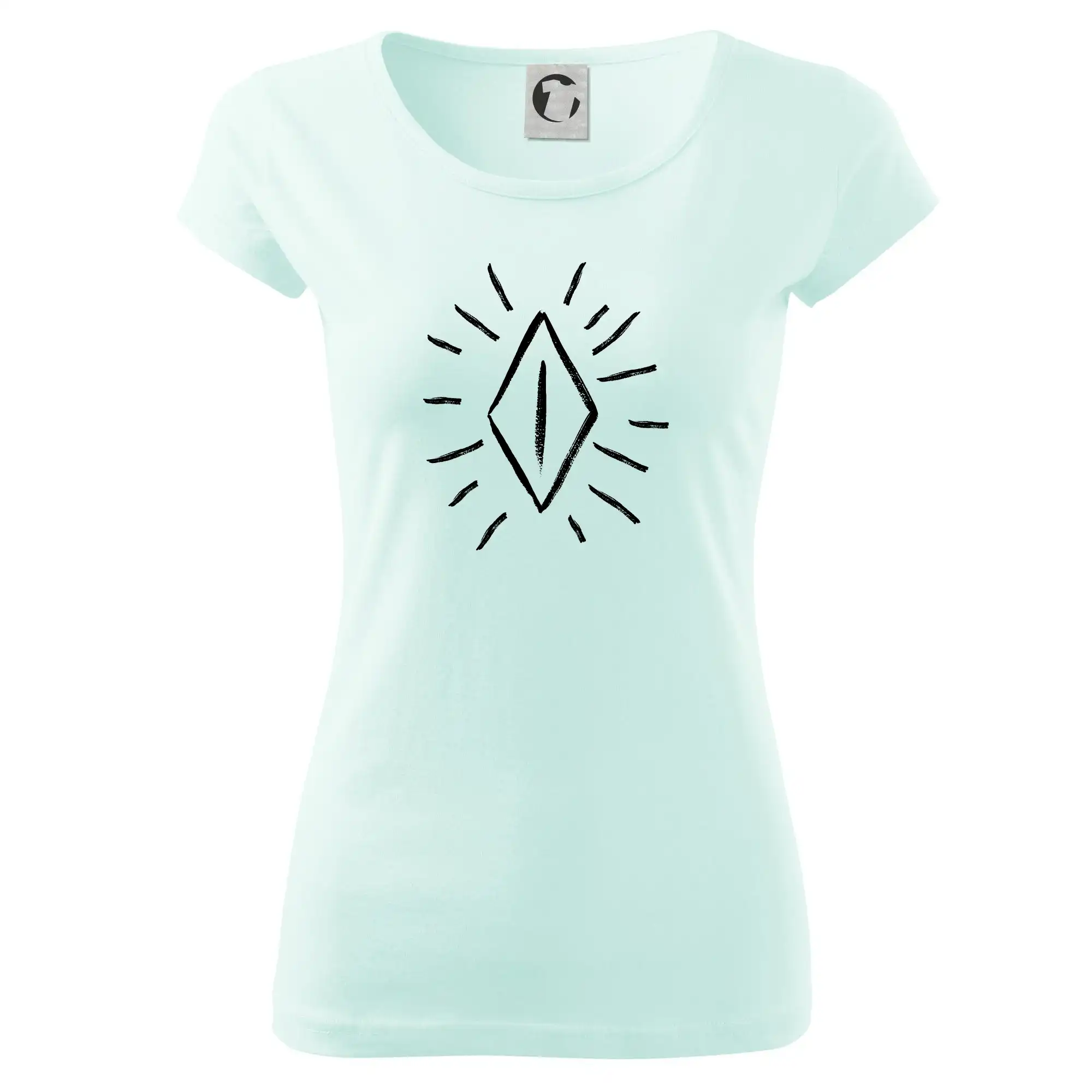 Dámske prirodzenie zarastené