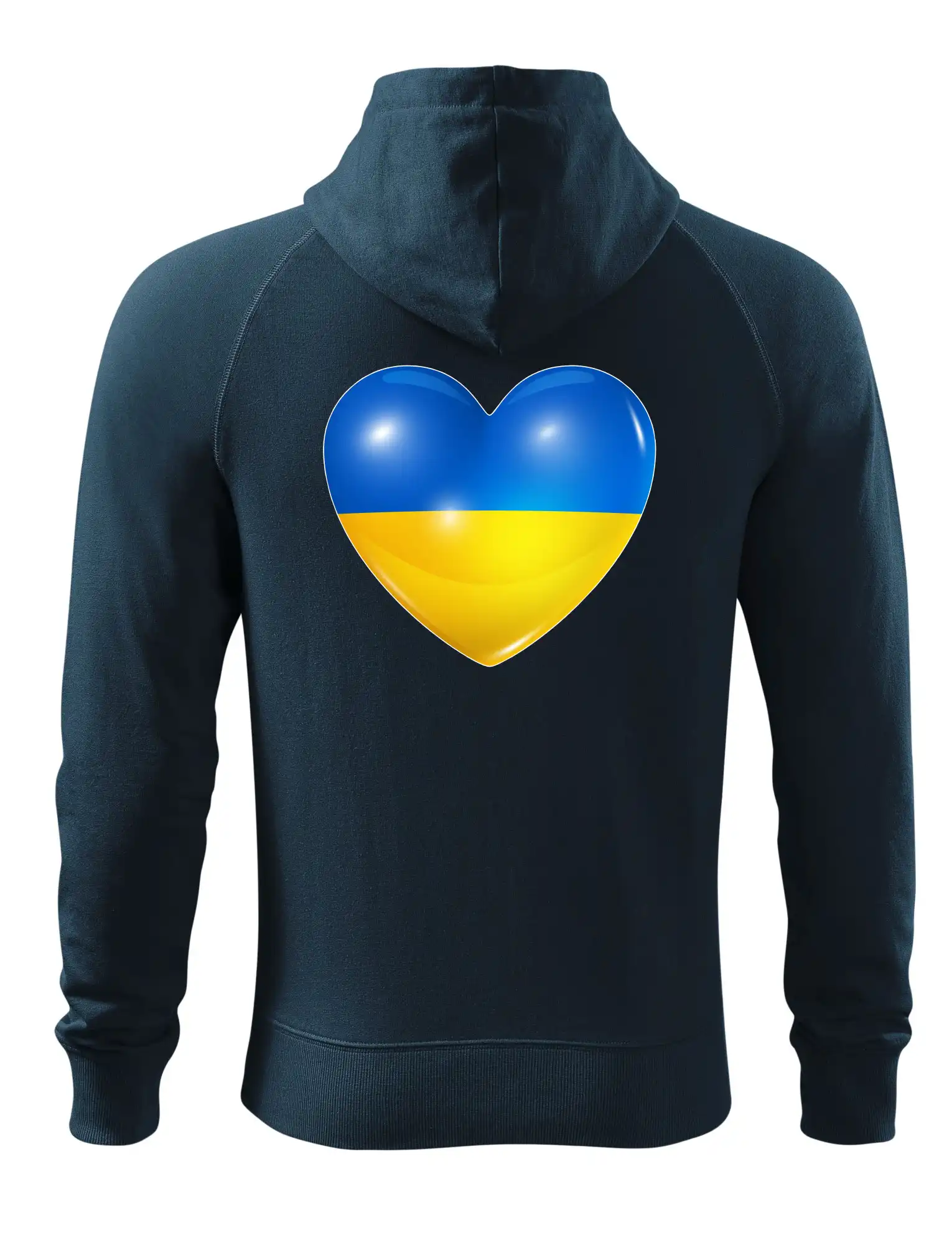 Ukrajina srdce vlajka