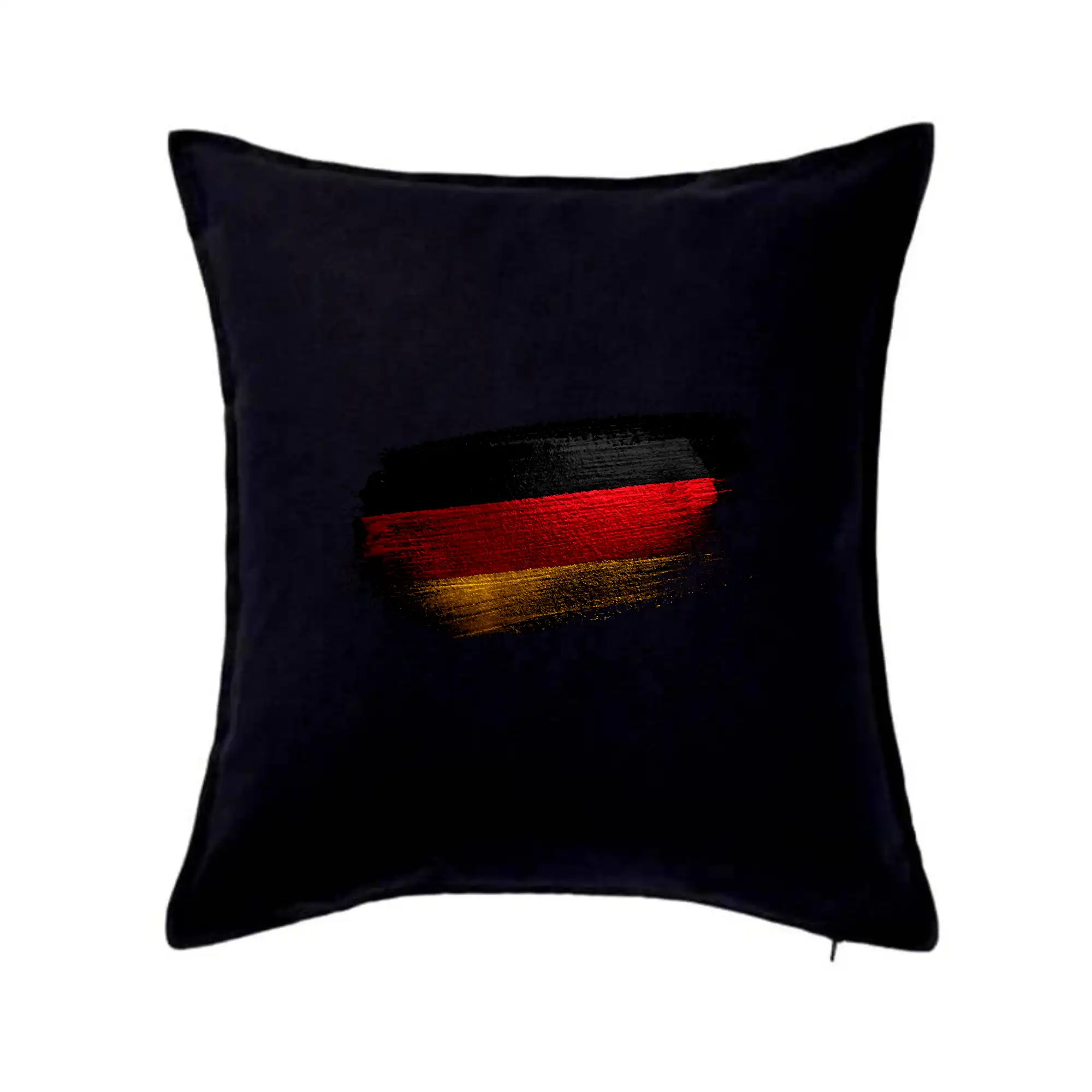 Tričká Nemecko - Nemecká vlajka ohryzaná - Vankúš 50x50