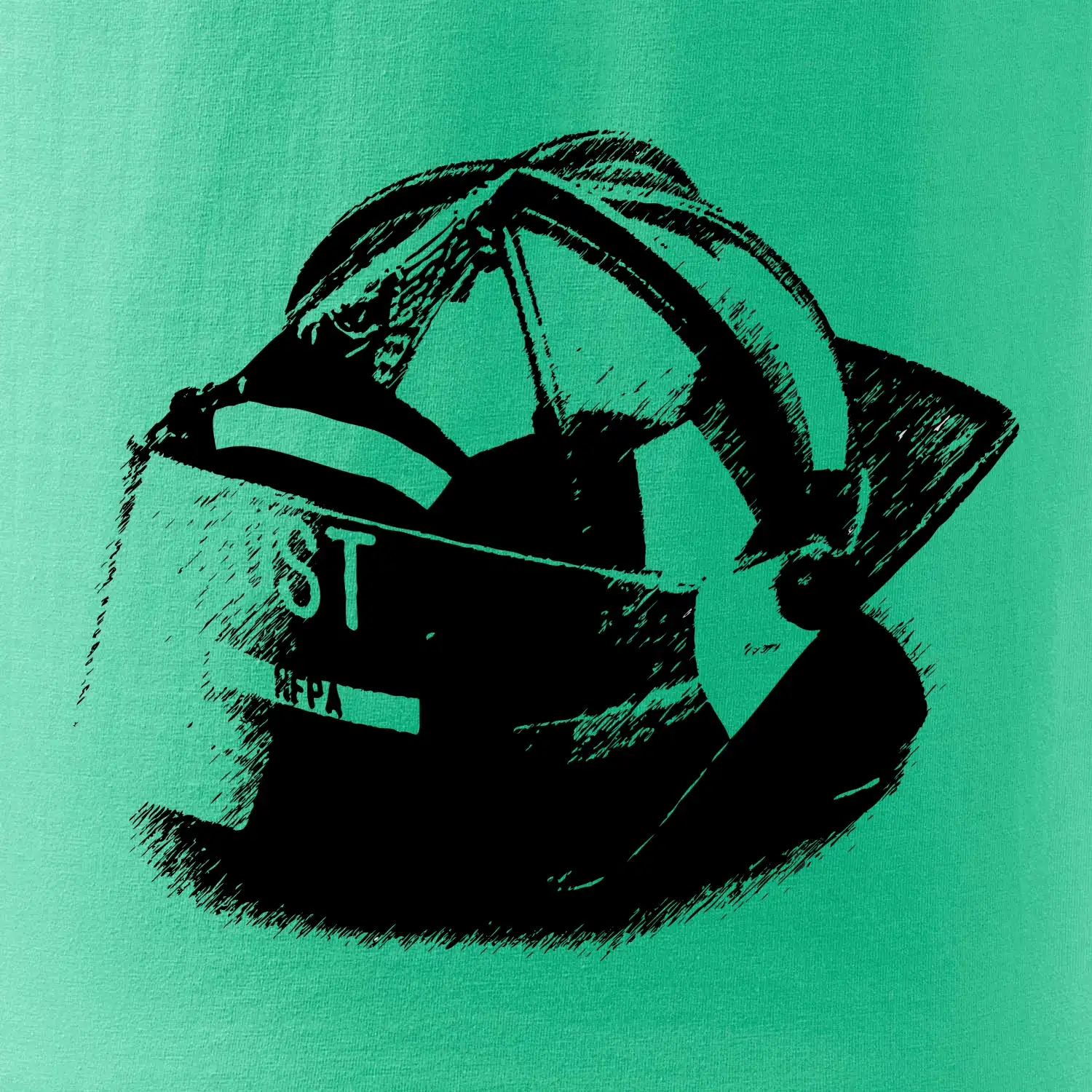 Hasičská helma Americká