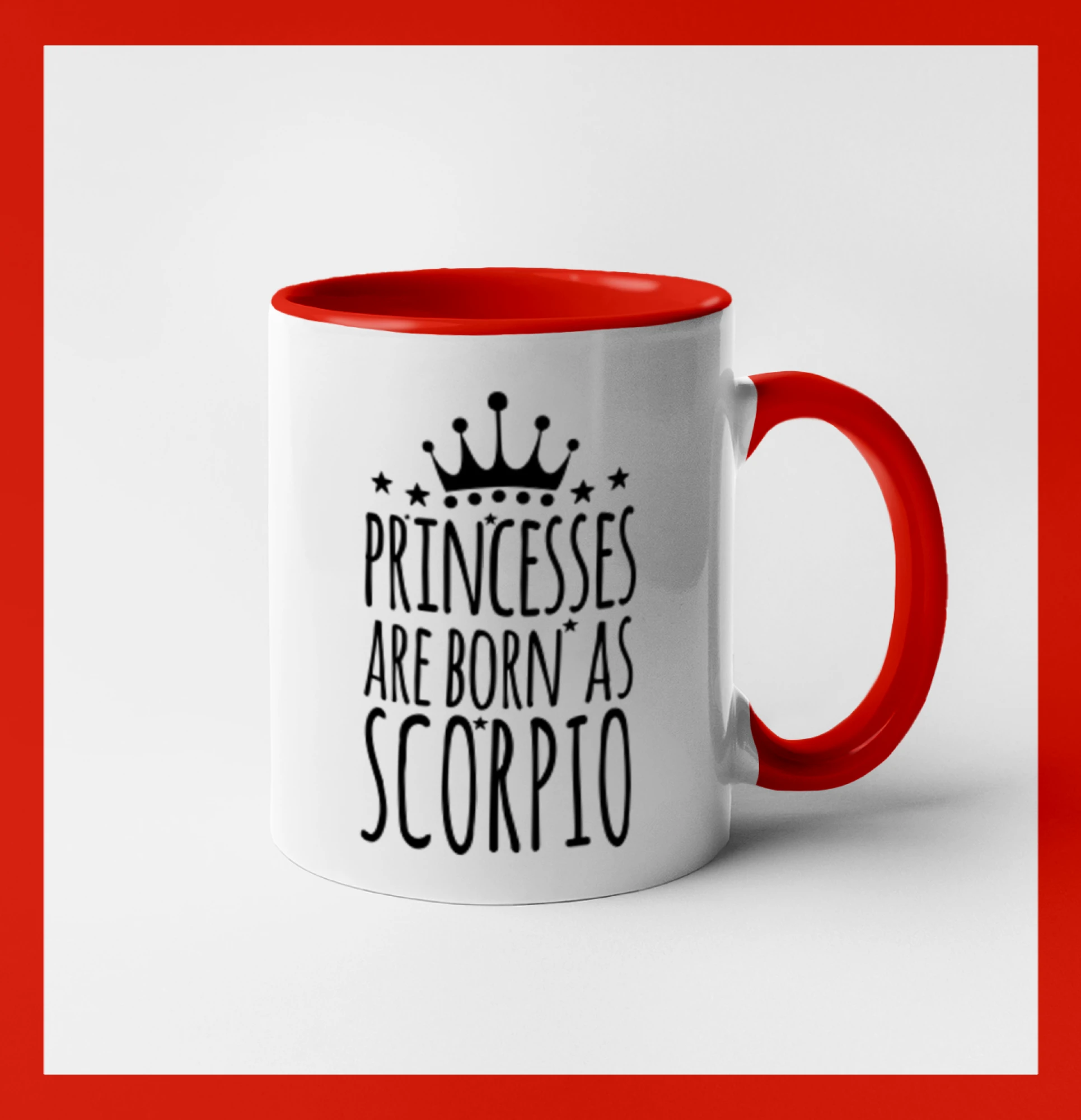 Princesses are born as Scorpio - Štír