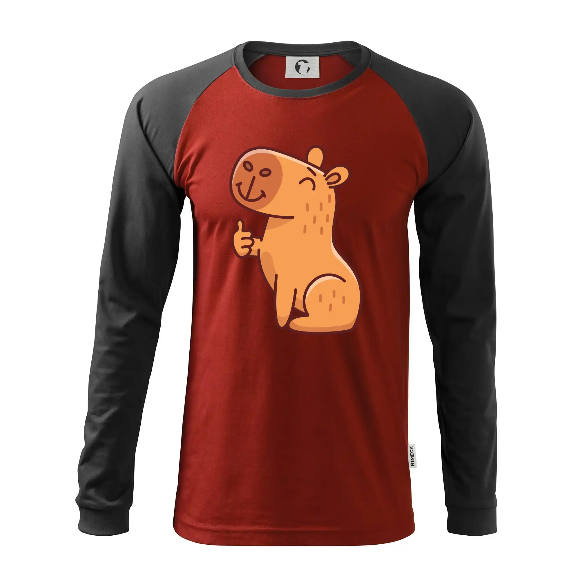 Kapybara s palcem nahoru