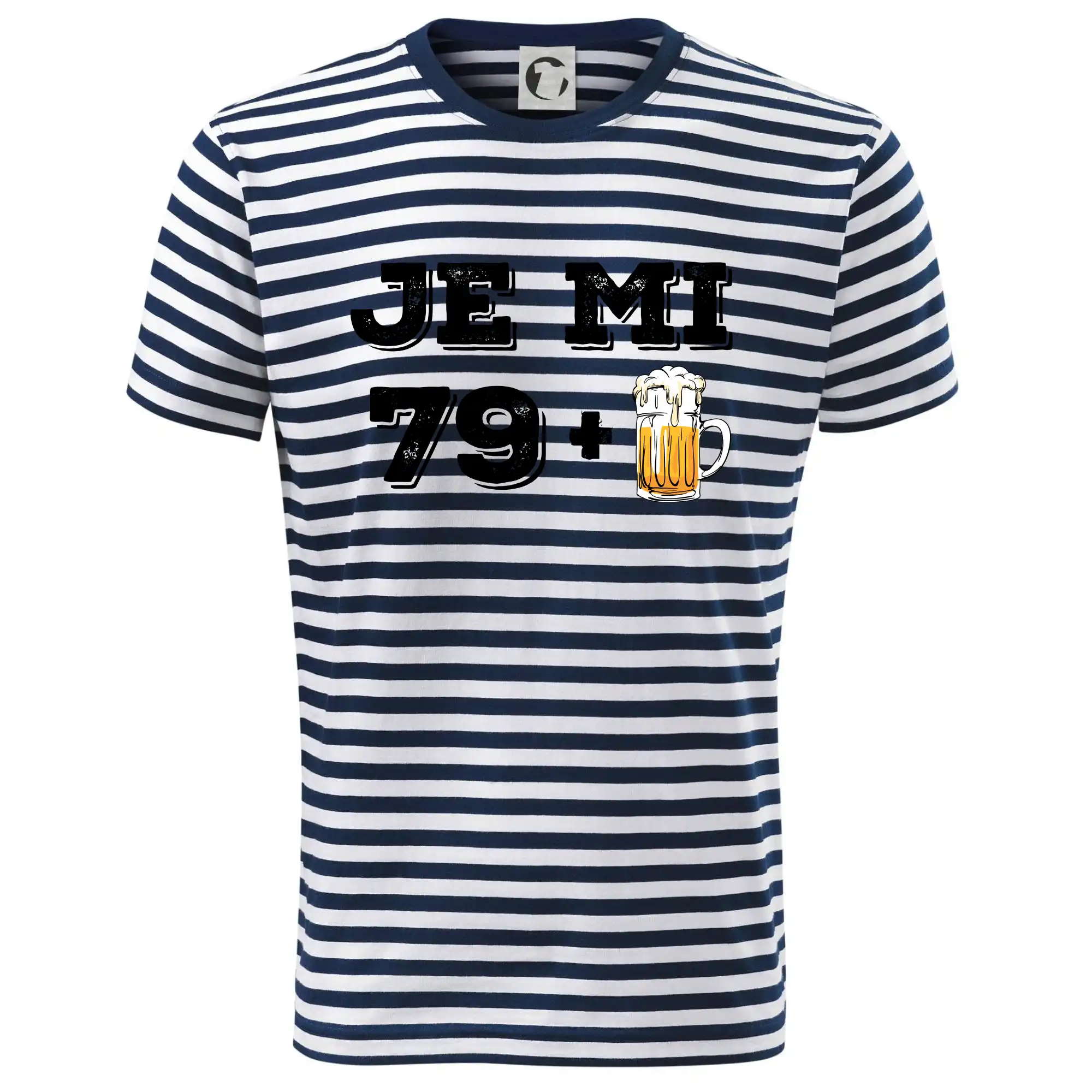 Tričko k osemdesiatinám - Je mi 80 pivo - Dětské triko na vodu