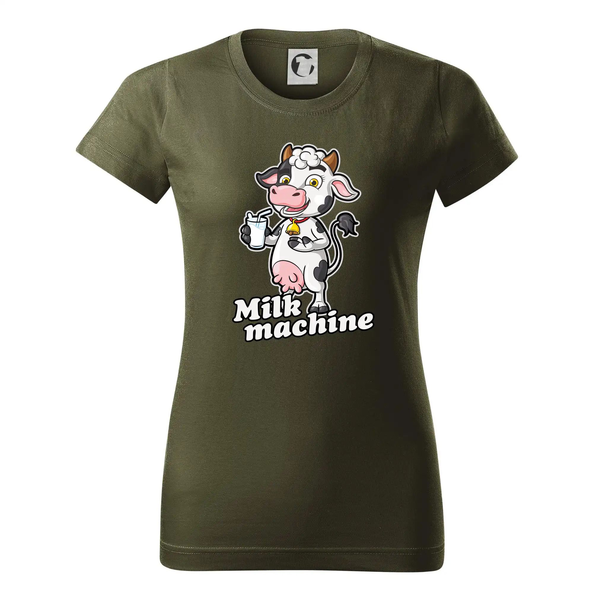 Milk machine - Dámske tričko basic - ľahko voľnejšie a dlhšie