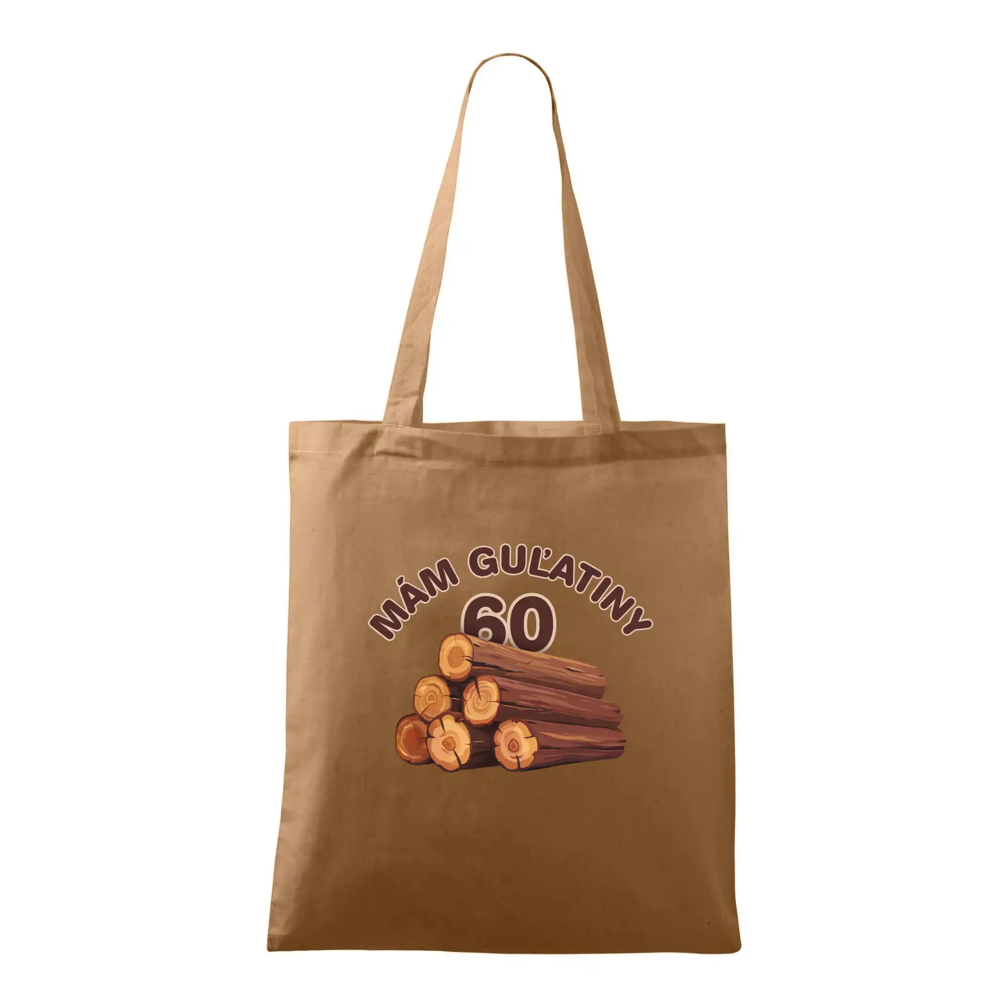 Mám guľatiny 60 - Taška bavlnená