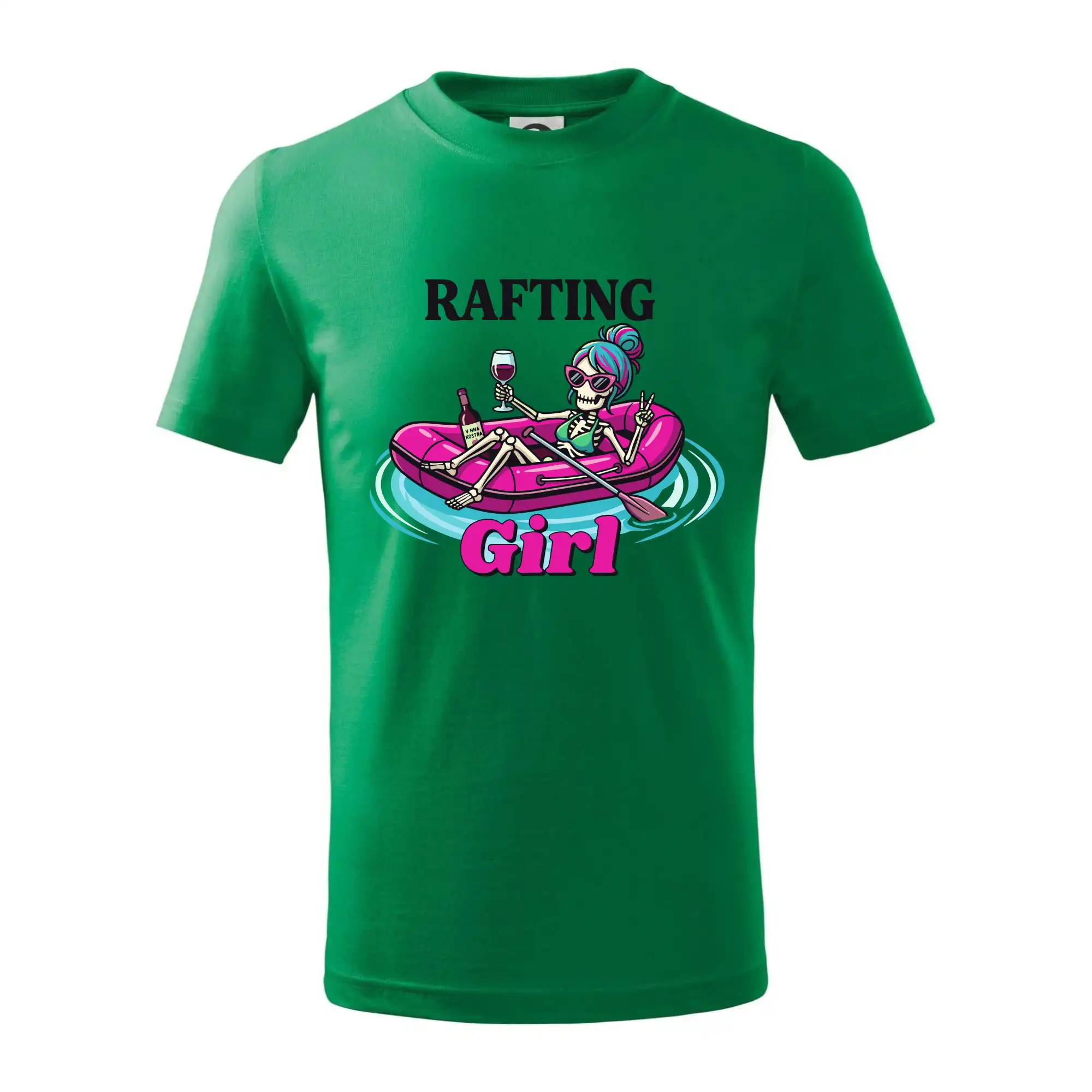 Vodácke tričká - Rafting girl - Tričko detské bavlnené