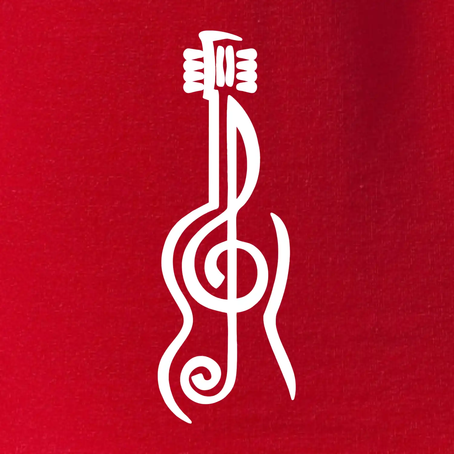 Husľový kľúč gitara