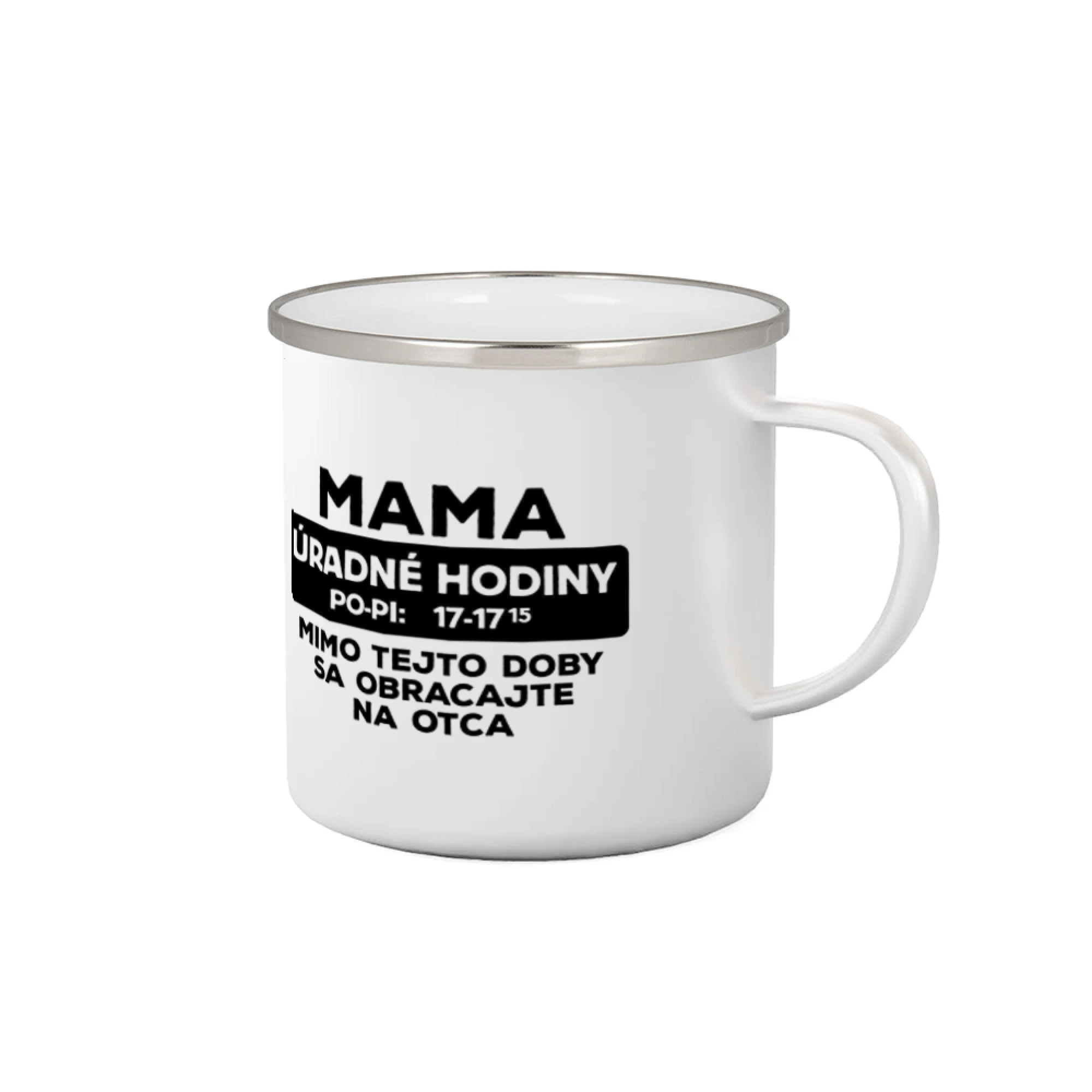 Tričká a mikiny pre mamičky - Mama úradné hodiny - Plecháčik