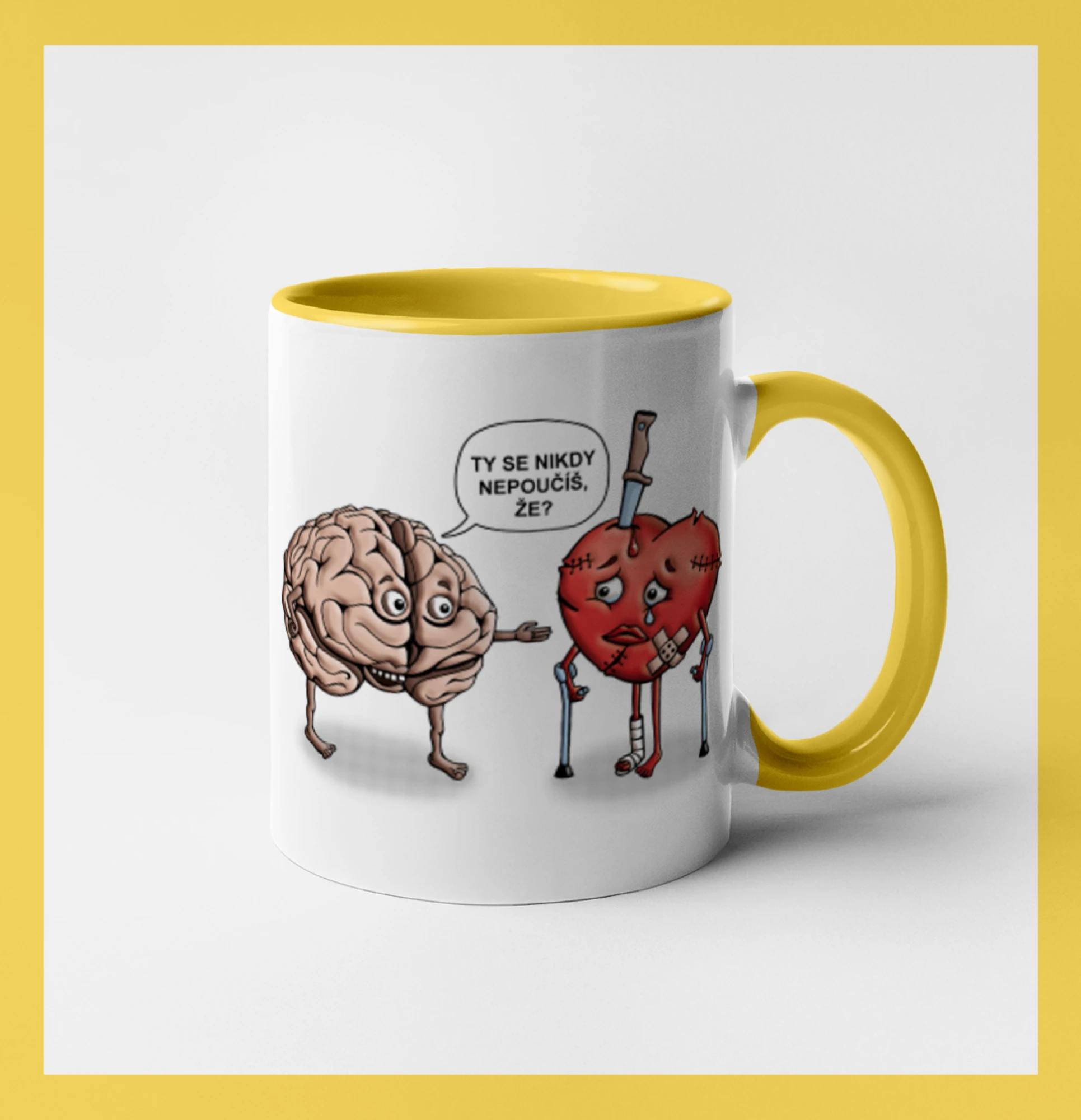 Mozog a srdce - poučenie (Hana-creative)