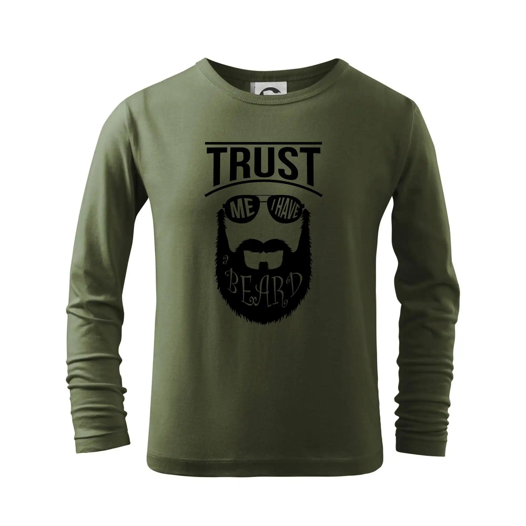Tričká s fúzikmi - Trust me I have a beard - Tričko detské Long Sleeve