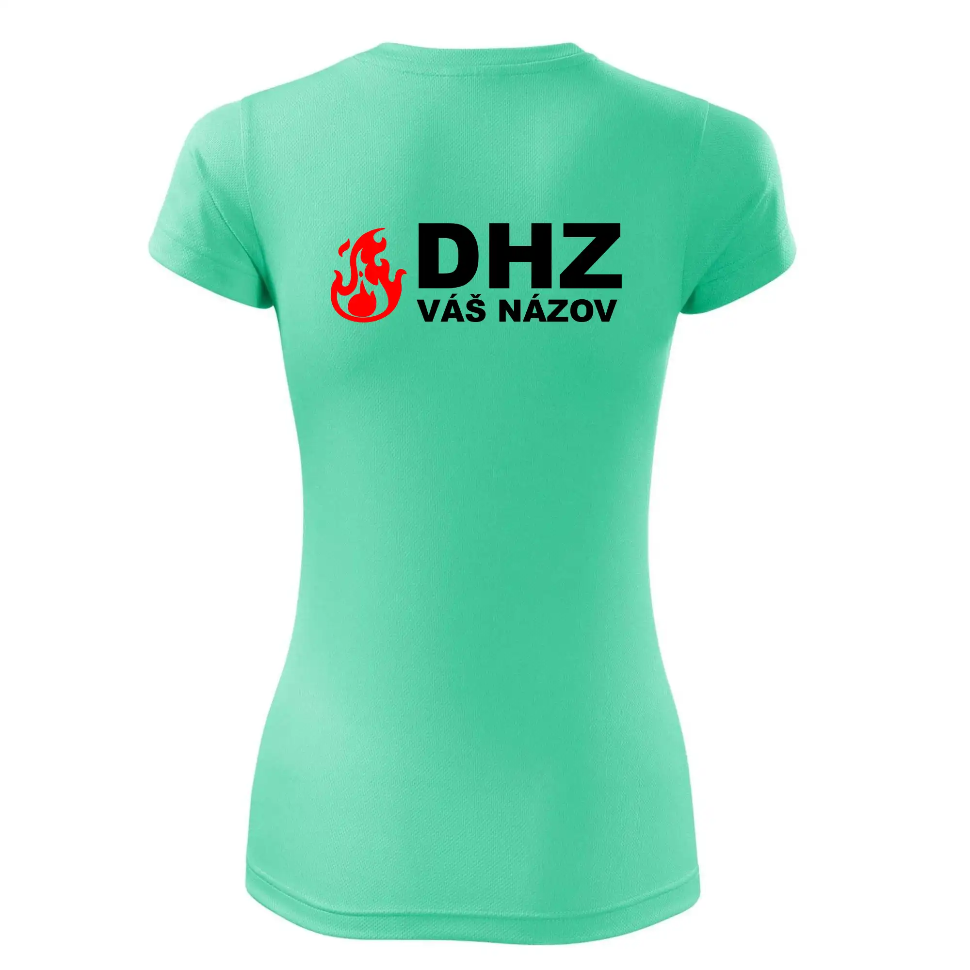 DHZ (oheň, firesport, názov sboru - vlastný nápis)