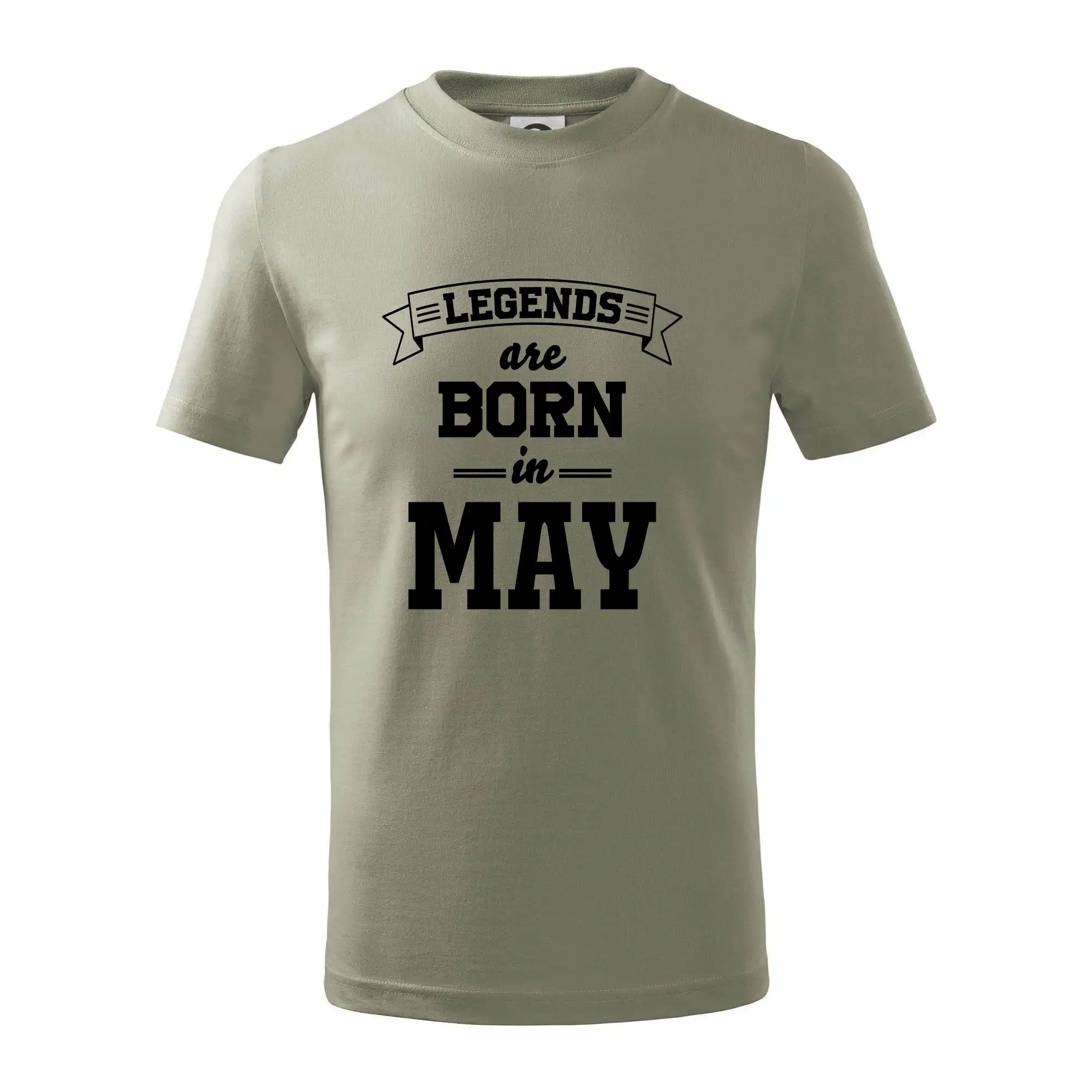 Tričká pre narodených v máji - Legends are born in May - Tričko detské bavlnené
