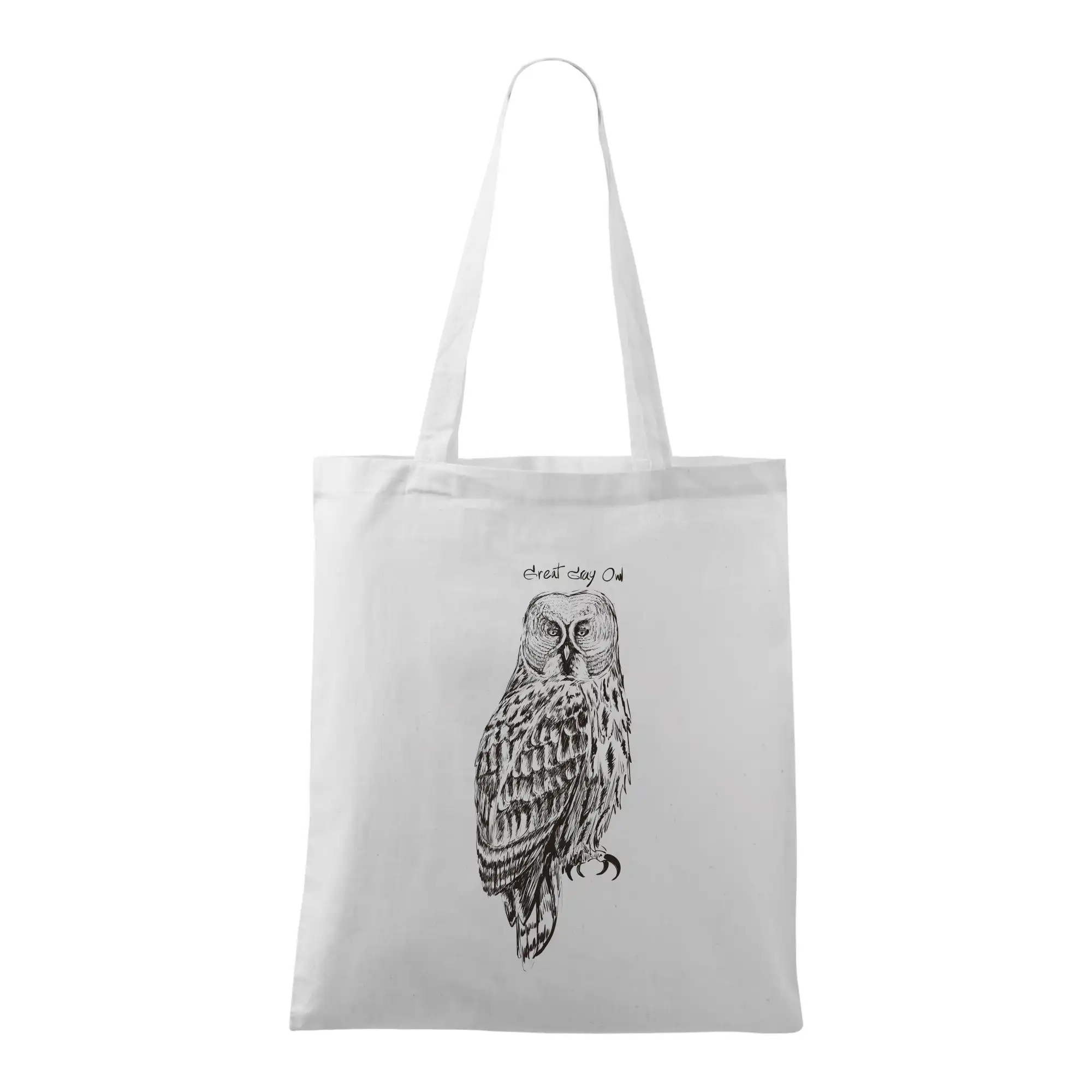 Puštík vousatý great gray owl