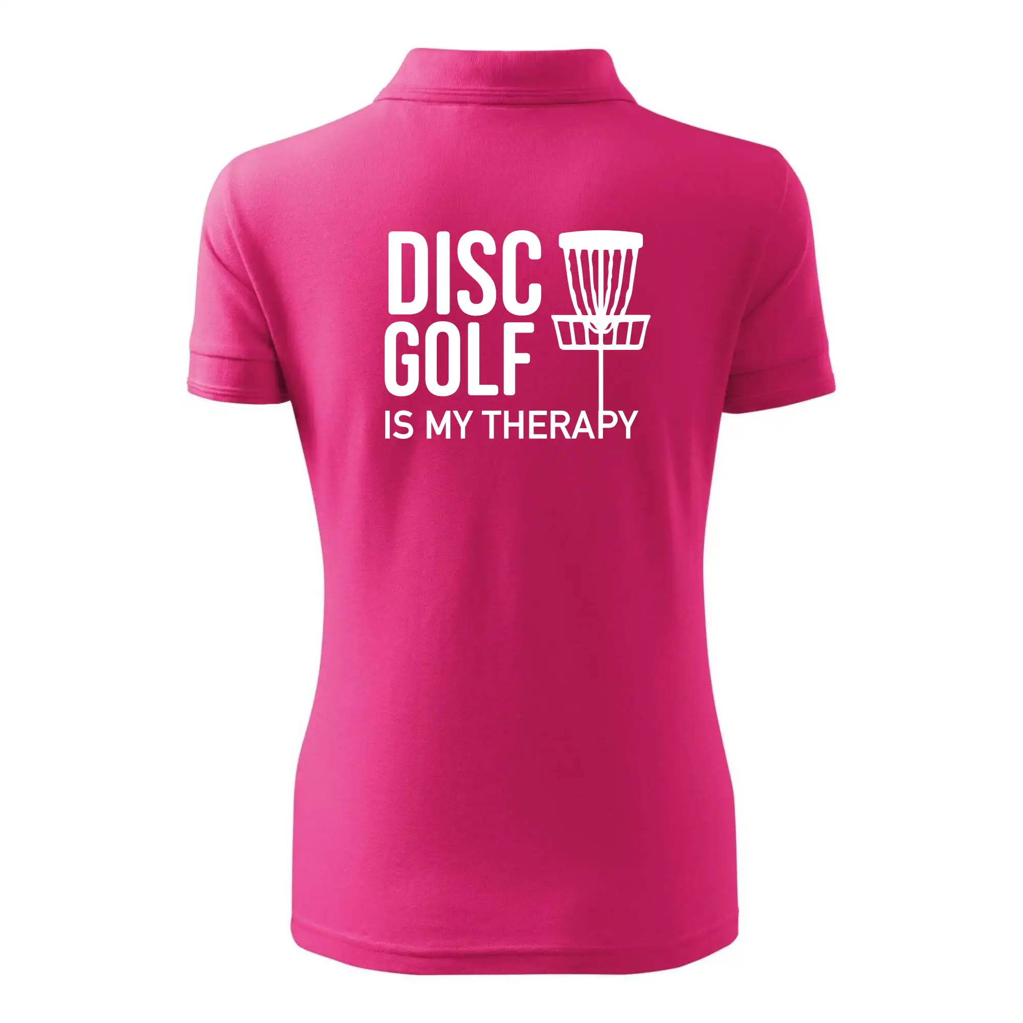 Disc golf is my therapy - Polokošeľa dámska Pique Polo