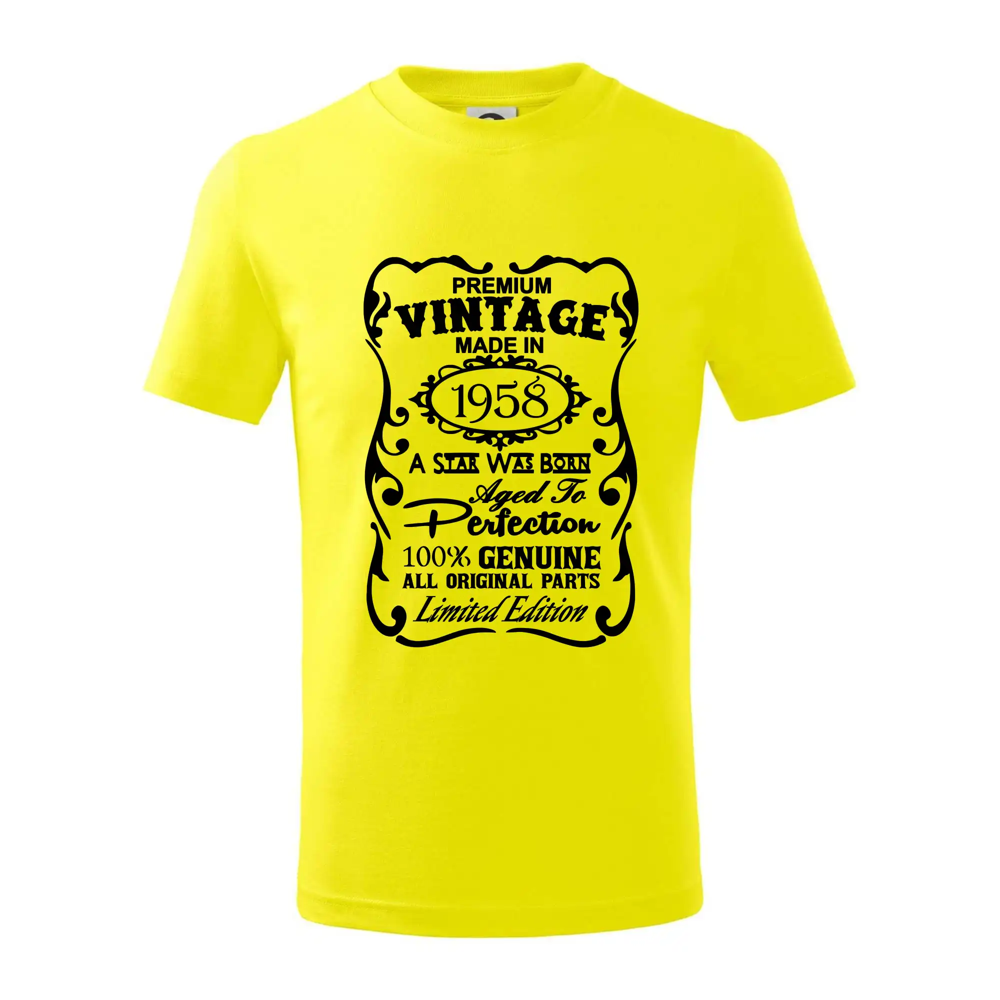 Vintage Etiketa - 1958