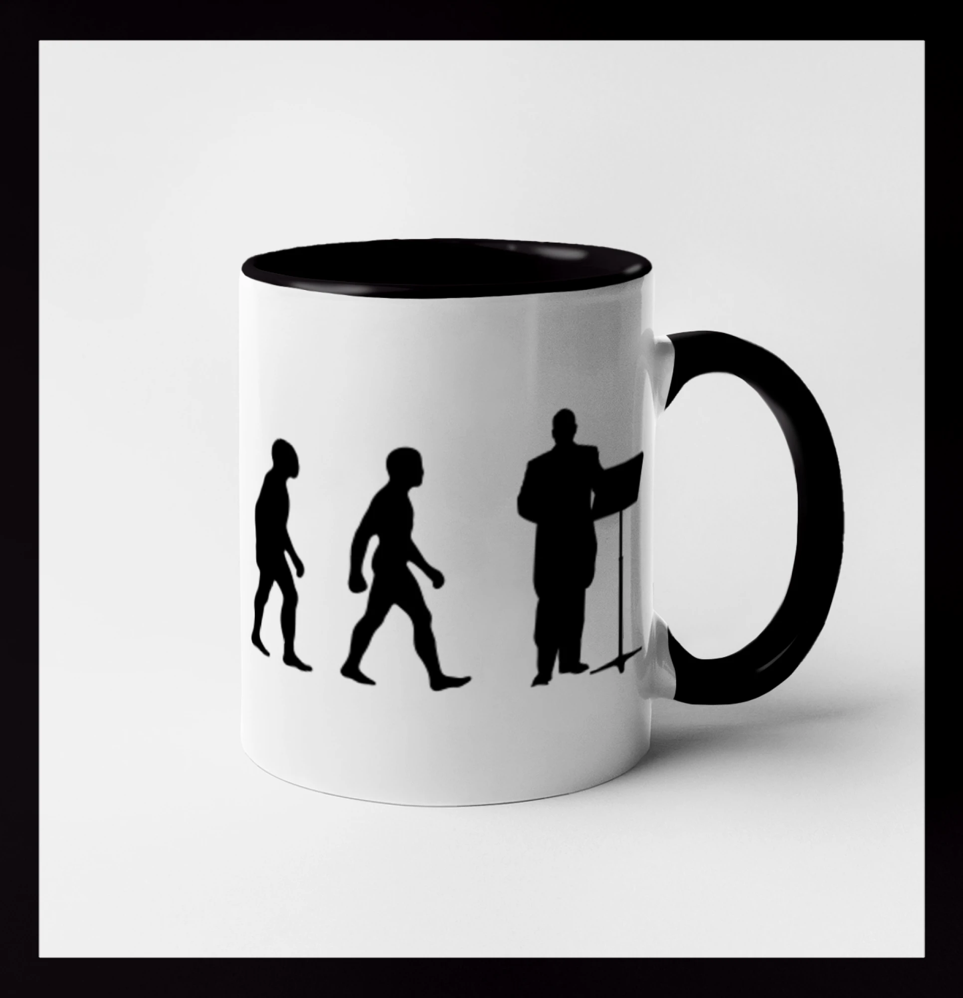 Evoluce sbormistr zepředu