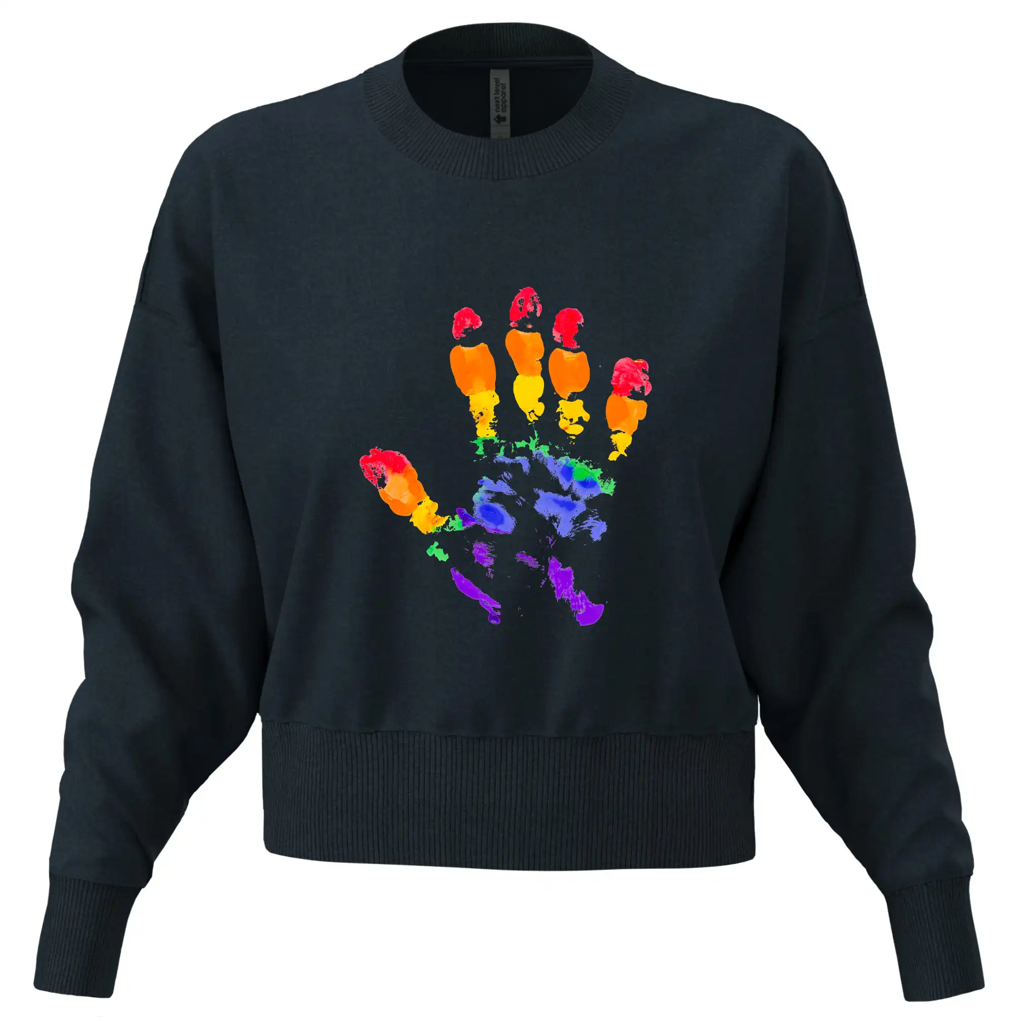 LGBT hand print