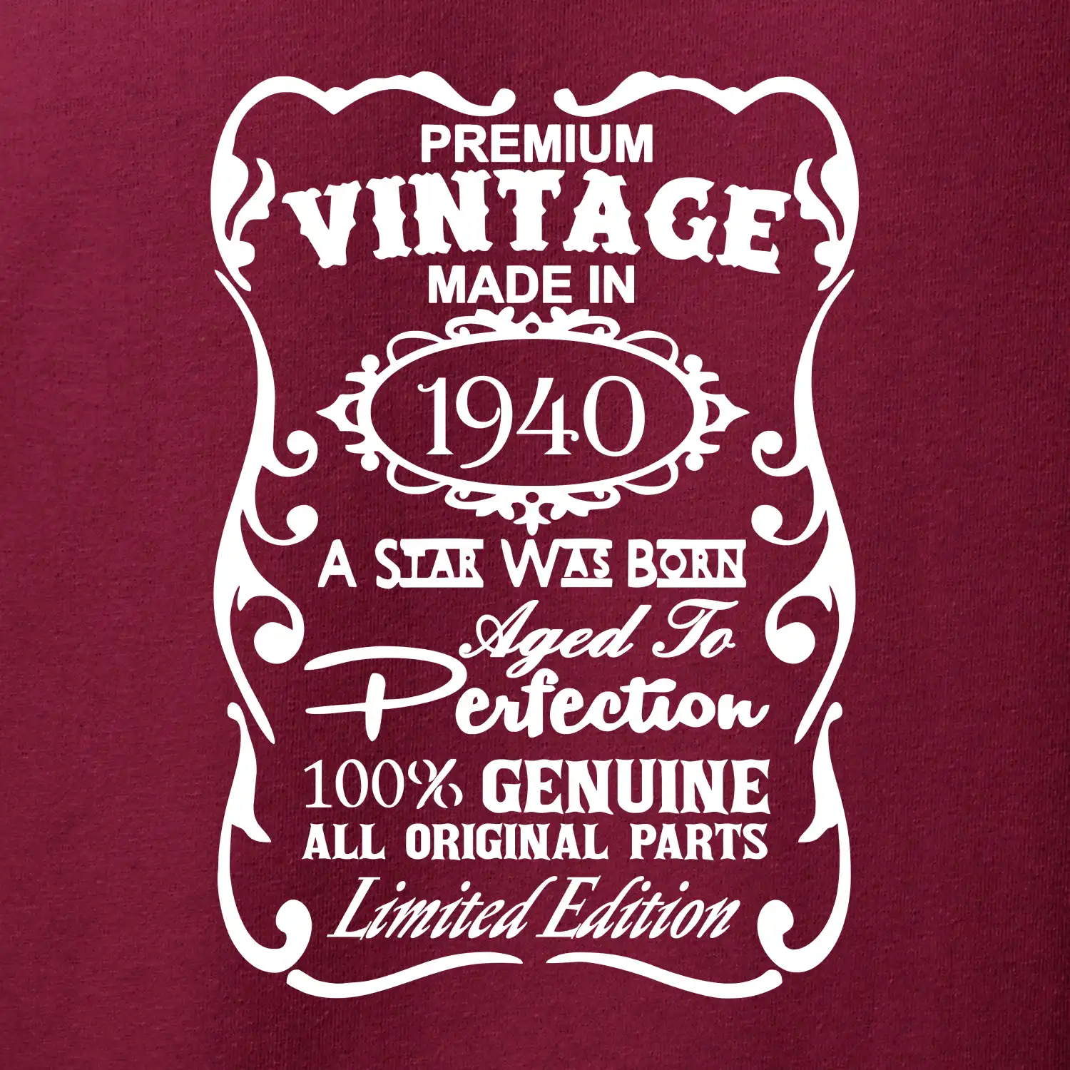 Vintage Etiketa - 1940