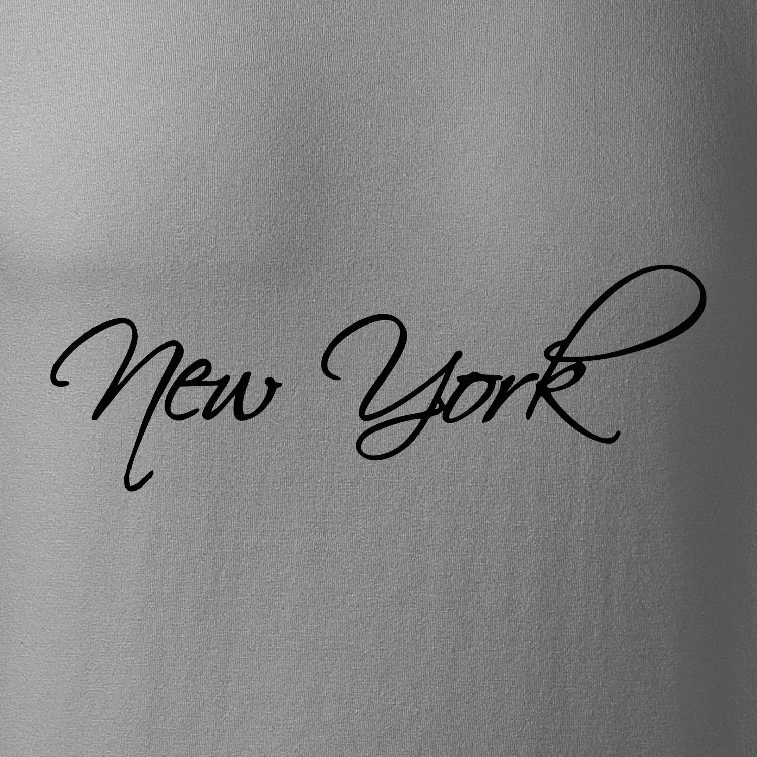 New York nápis psacím