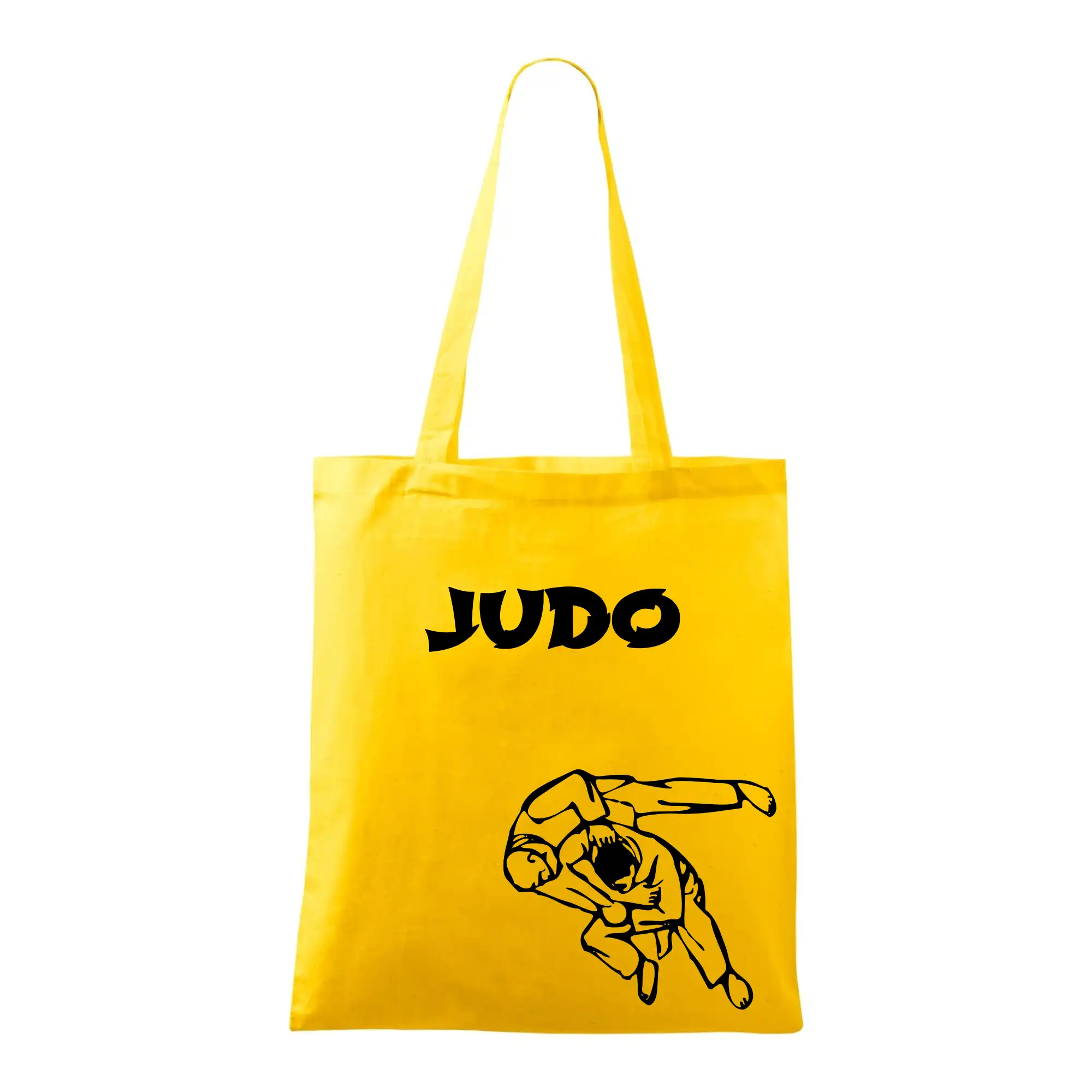 Tričká Judo - Judo nápis + postavy - Taška bavlnená