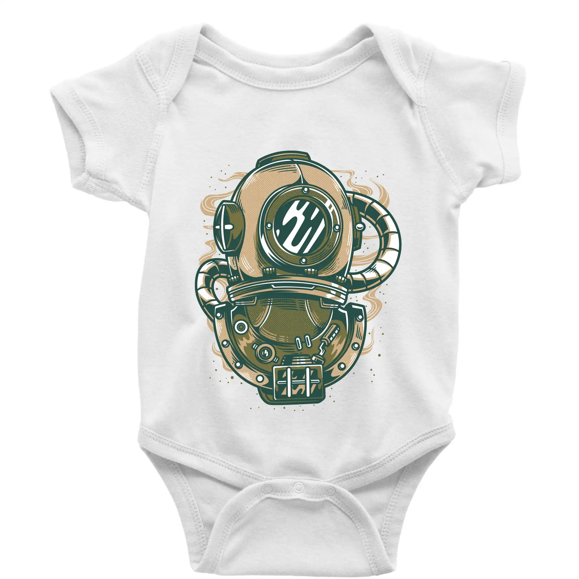 Starý potapěčský skafandr