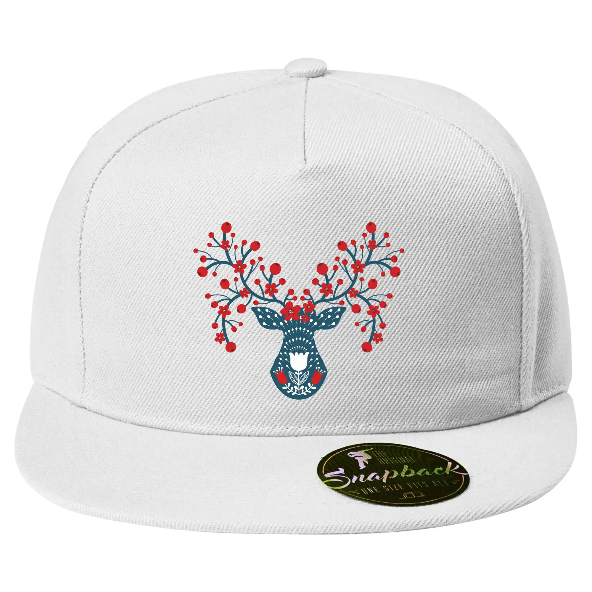 Folklor - jelen s červenými plody