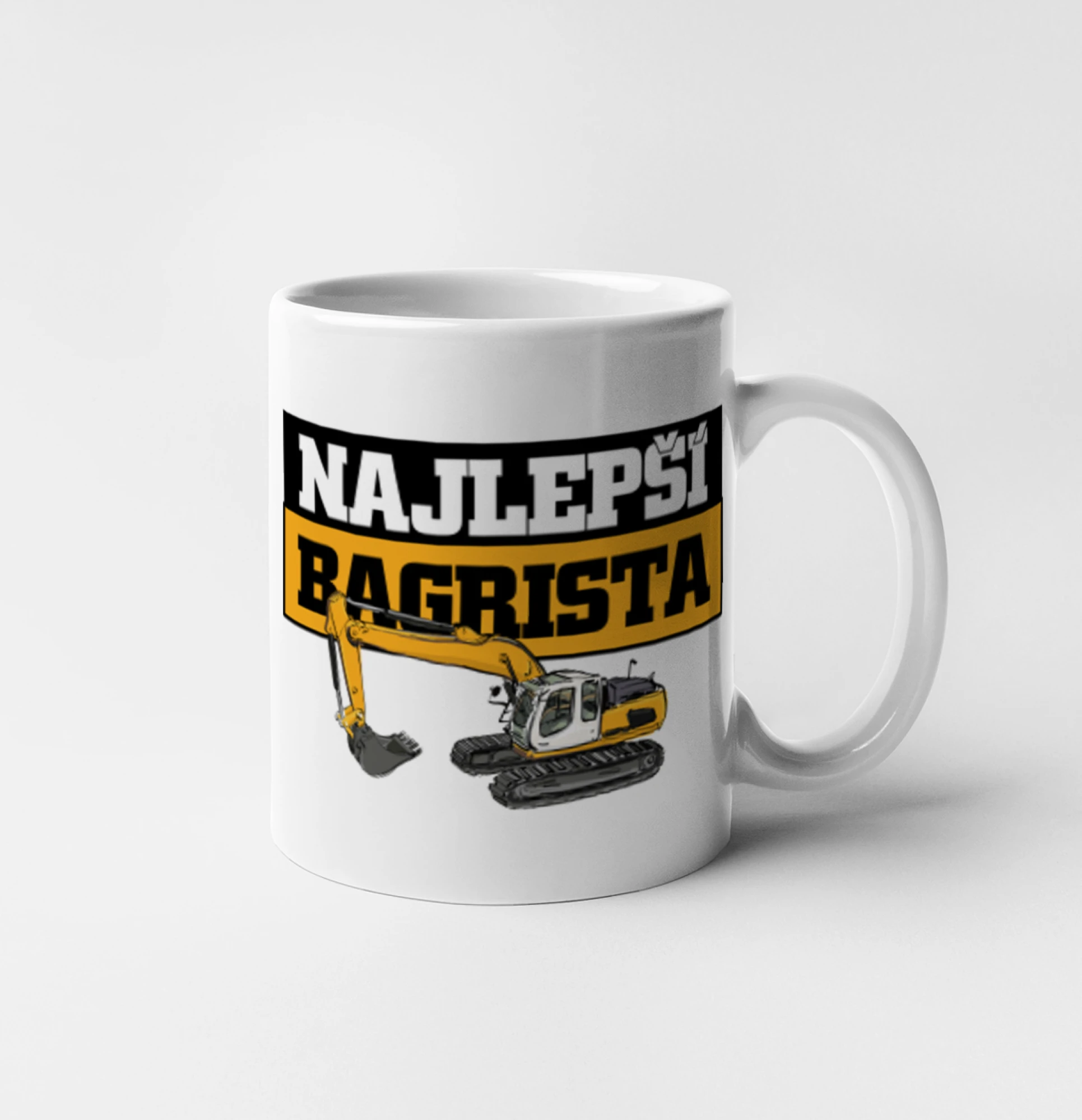 Najlepší bagrista - Hrnček 