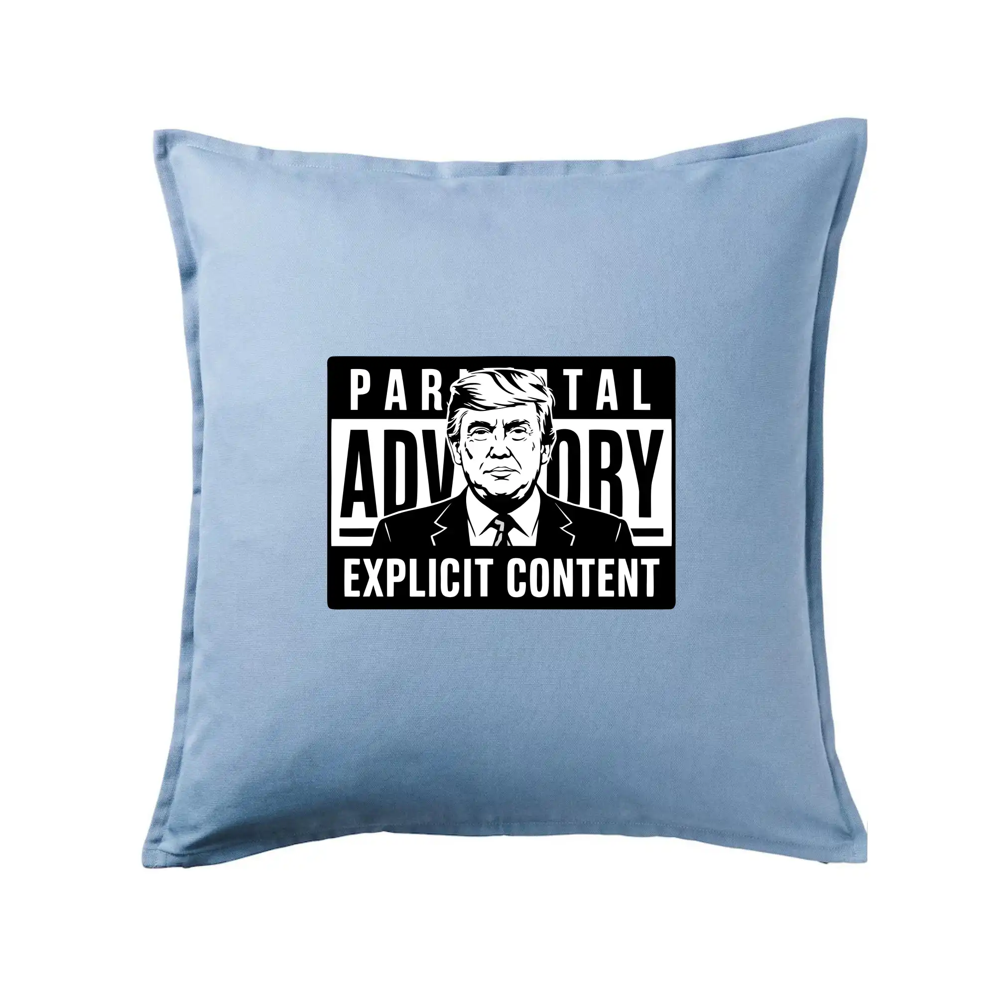 Politické tričká - Parental advisory Trump - Vankúš 50x50