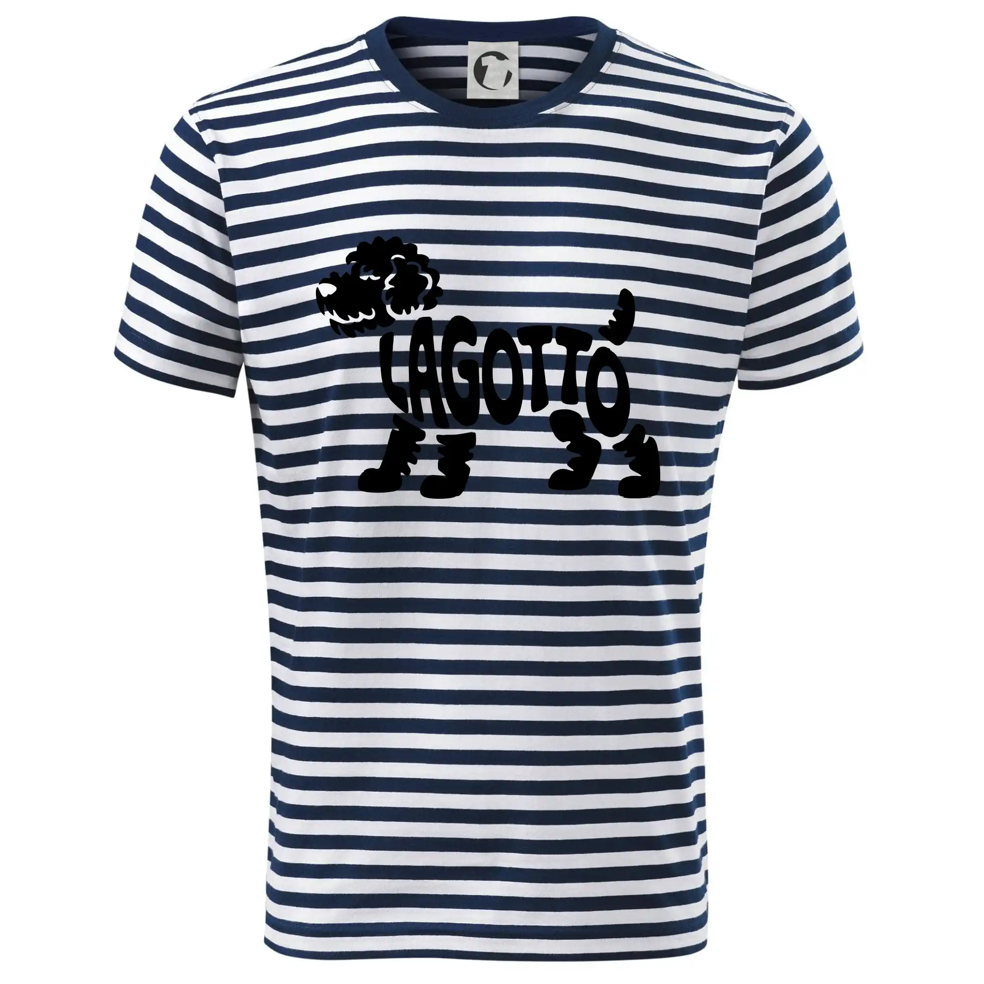 Ostatné psie plemená - Lagotto nápis v tele - Dětské triko na vodu